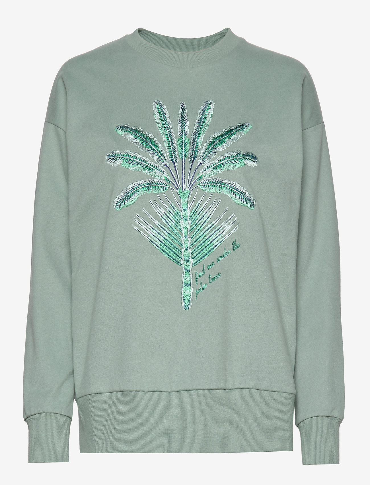 Malina - Nora sweatshirt - sage - 0