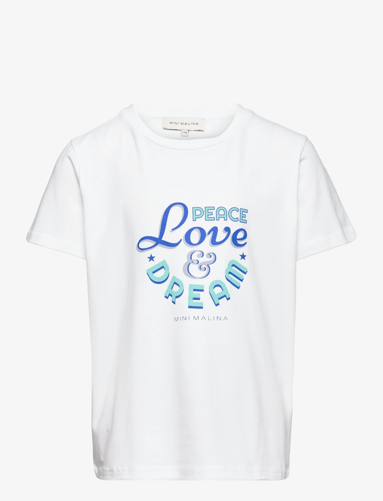 Malina - Mini Dream tee - kortärmade t-shirts - white - 0