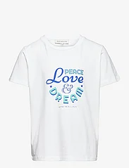 Malina - Mini Dream tee - kortærmede t-shirts - white - 0