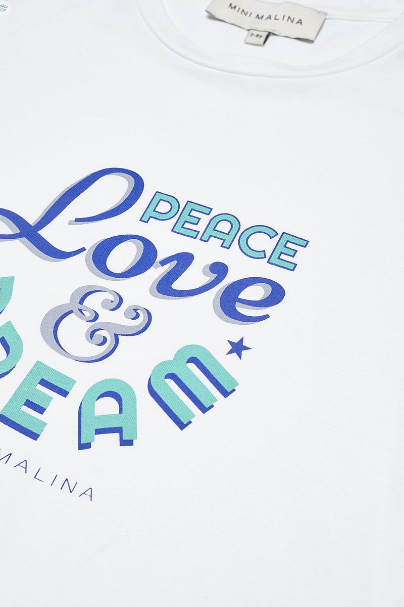 Malina - Mini Dream tee - lühikeste varrukatega t-särgid - white - 2