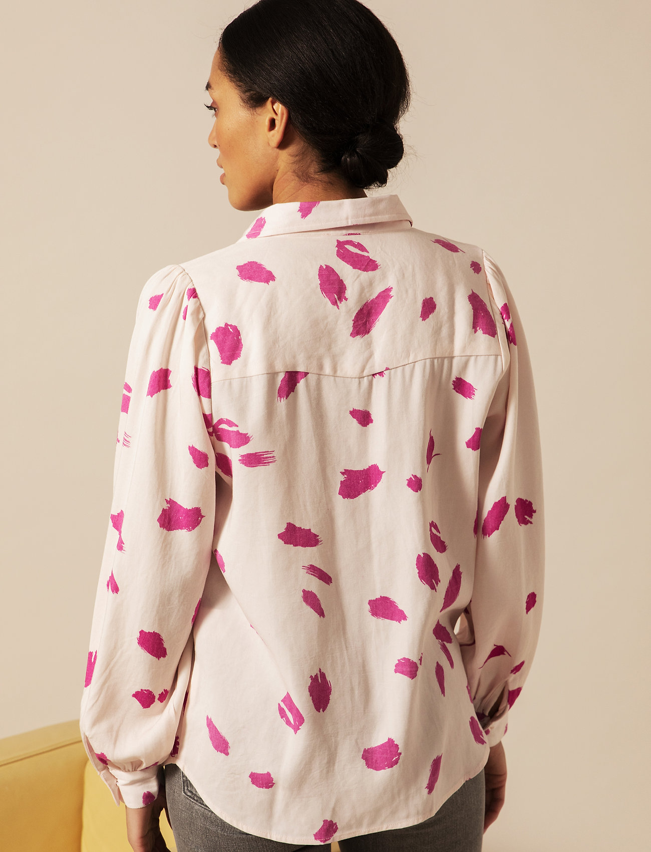 By Malina - Fernanda shirt - brushed cerise - 4