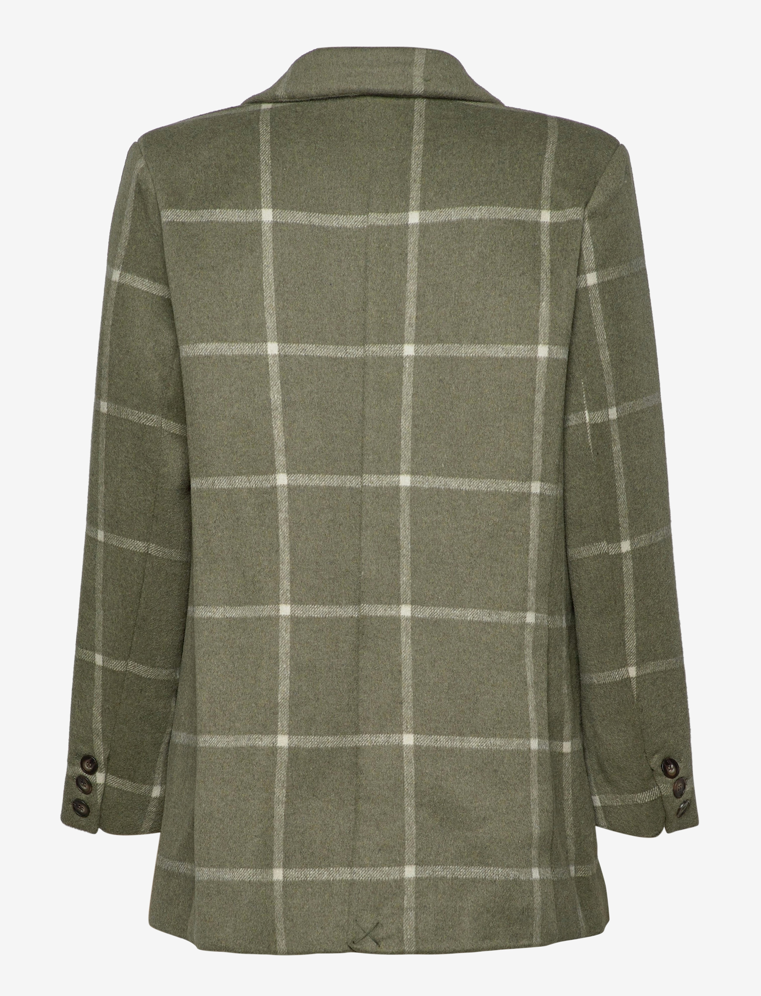 By Malina - Lamia jacket - sage checker - 2