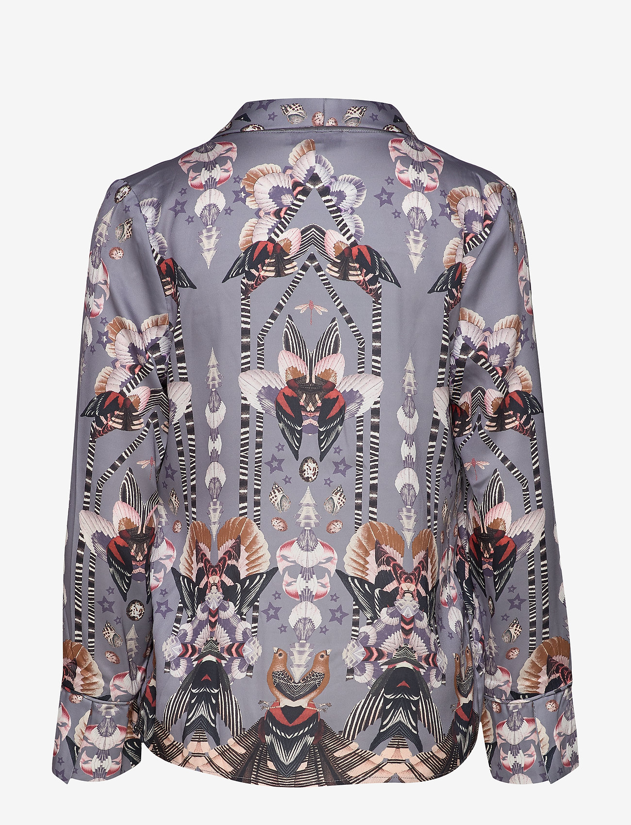 By Malina - Daria blouse - romana steel grey - 2