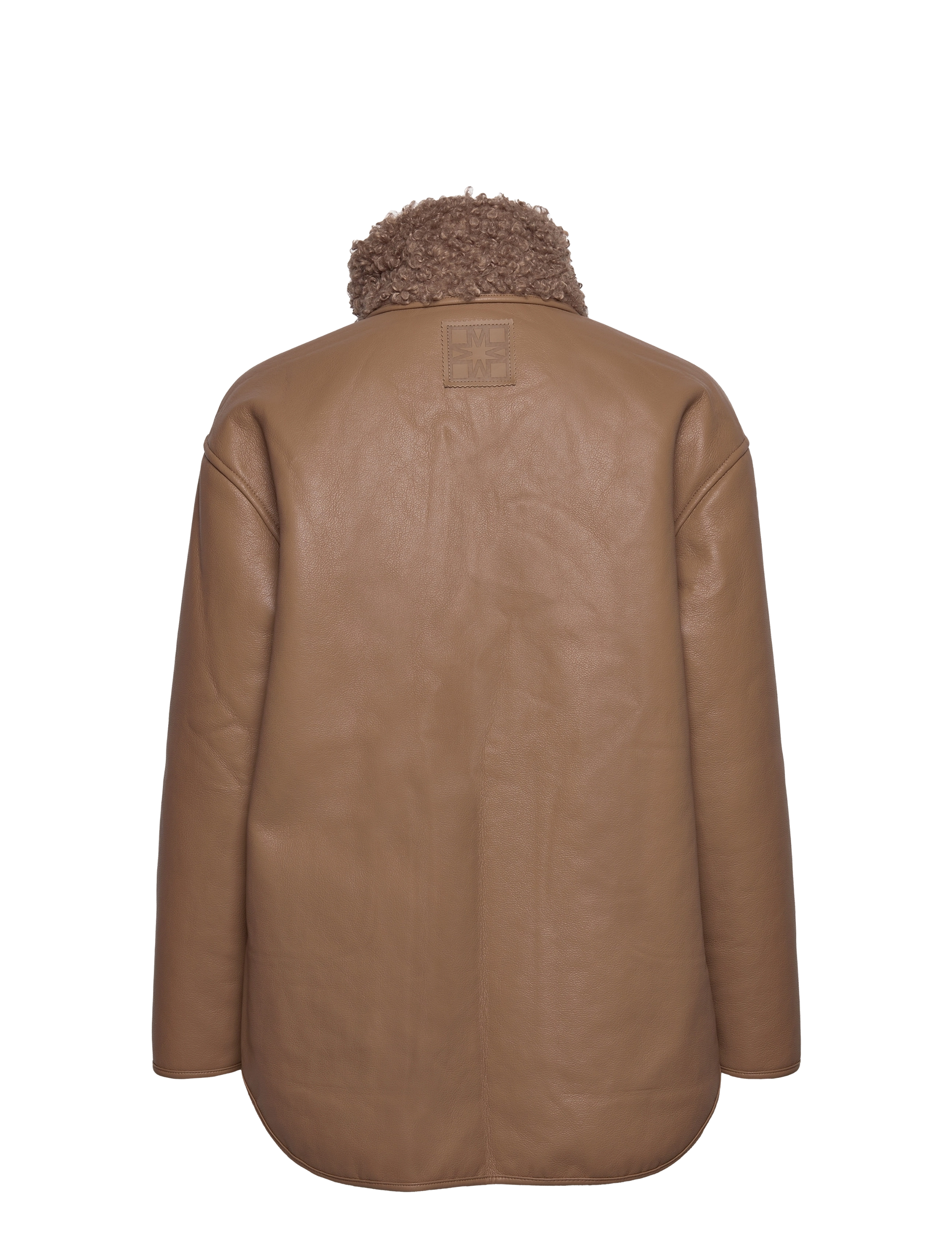 By Malina - Iris faux fur jacket - nougat - 3