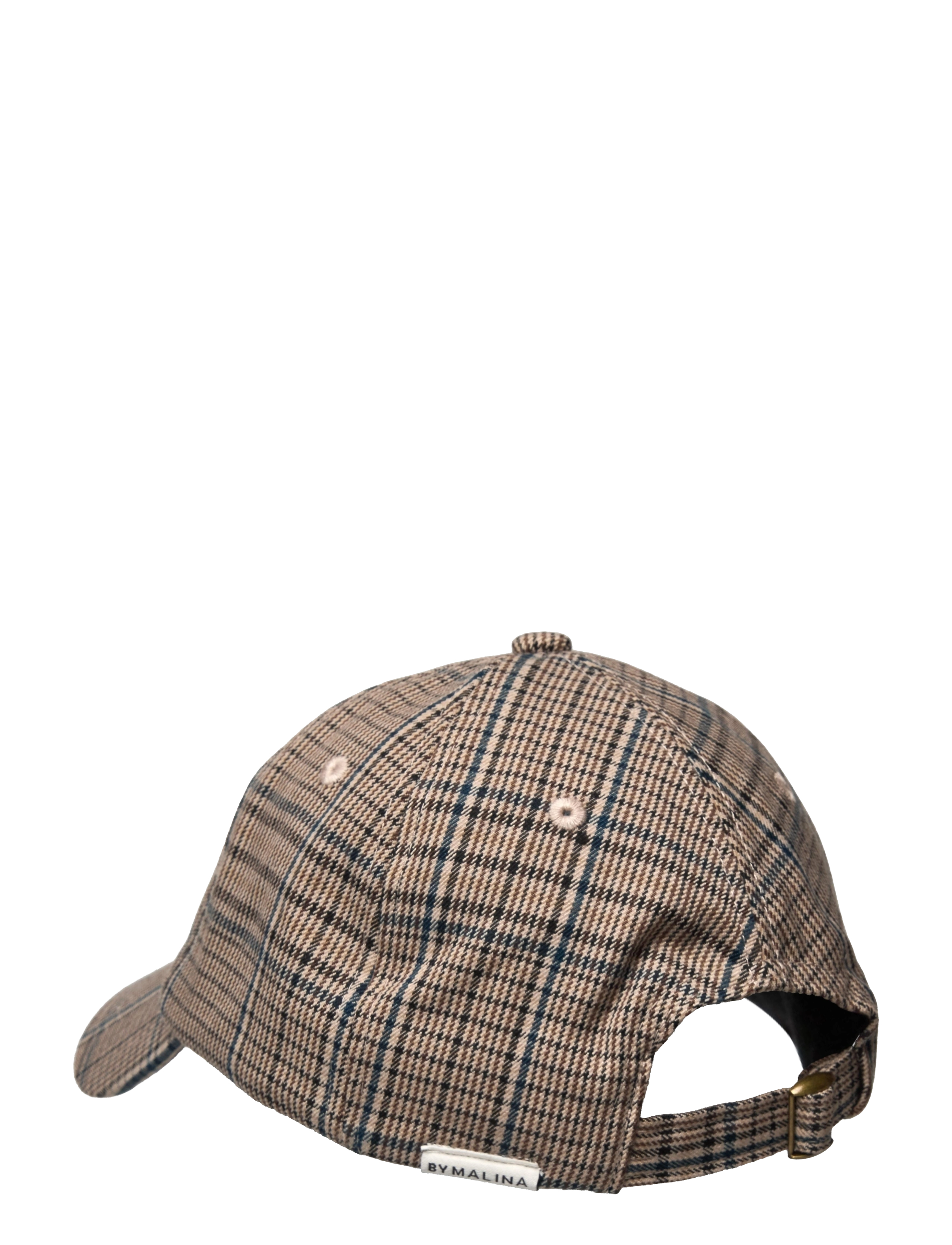 By Malina - Lumi cap - beige check - 1