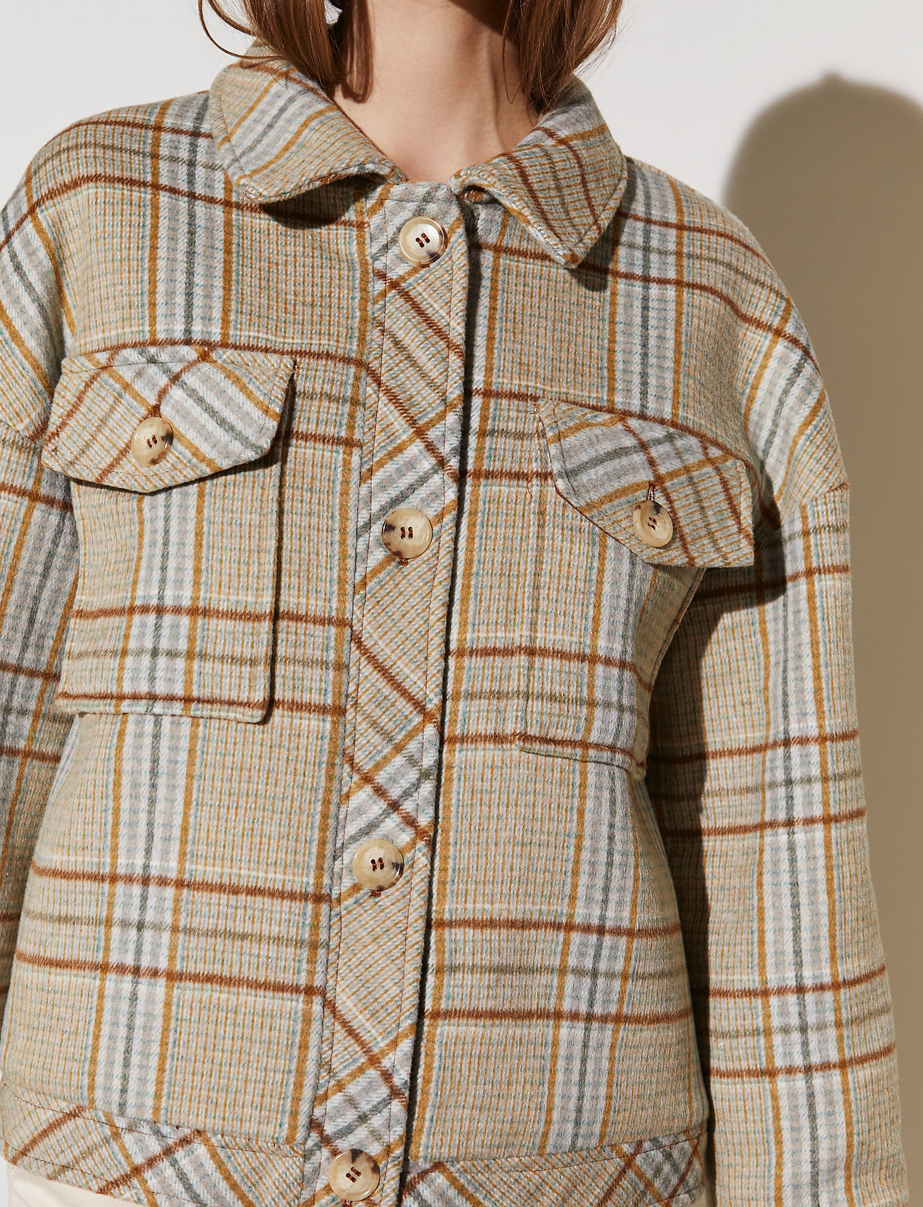 By Malina - Holly jacket - multi check - 4
