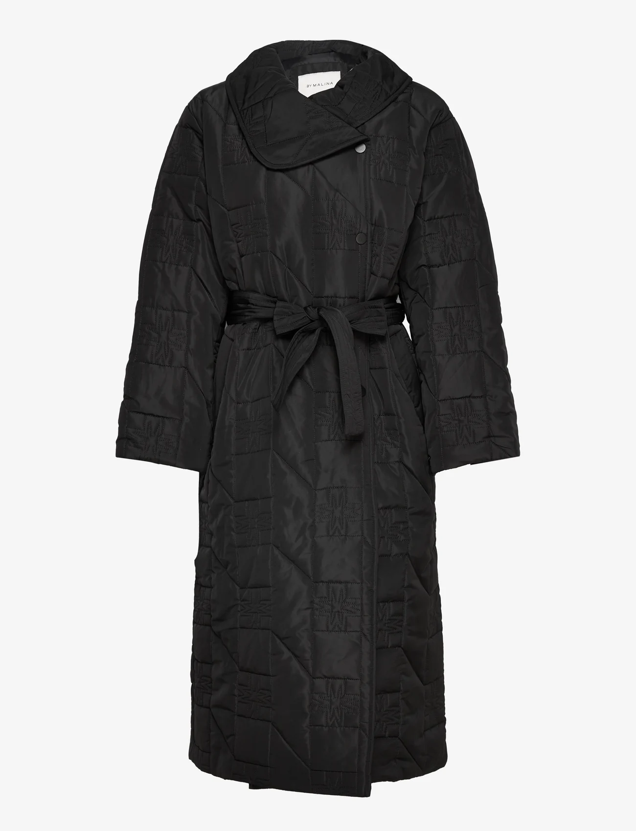 Malina - Lia Puffer Coat - winter jackets - black iconic - 0