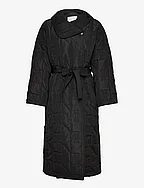 Lia Puffer Coat - BLACK ICONIC