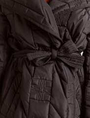 Malina - Lia Puffer Coat - Žieminės striukės - black iconic - 3