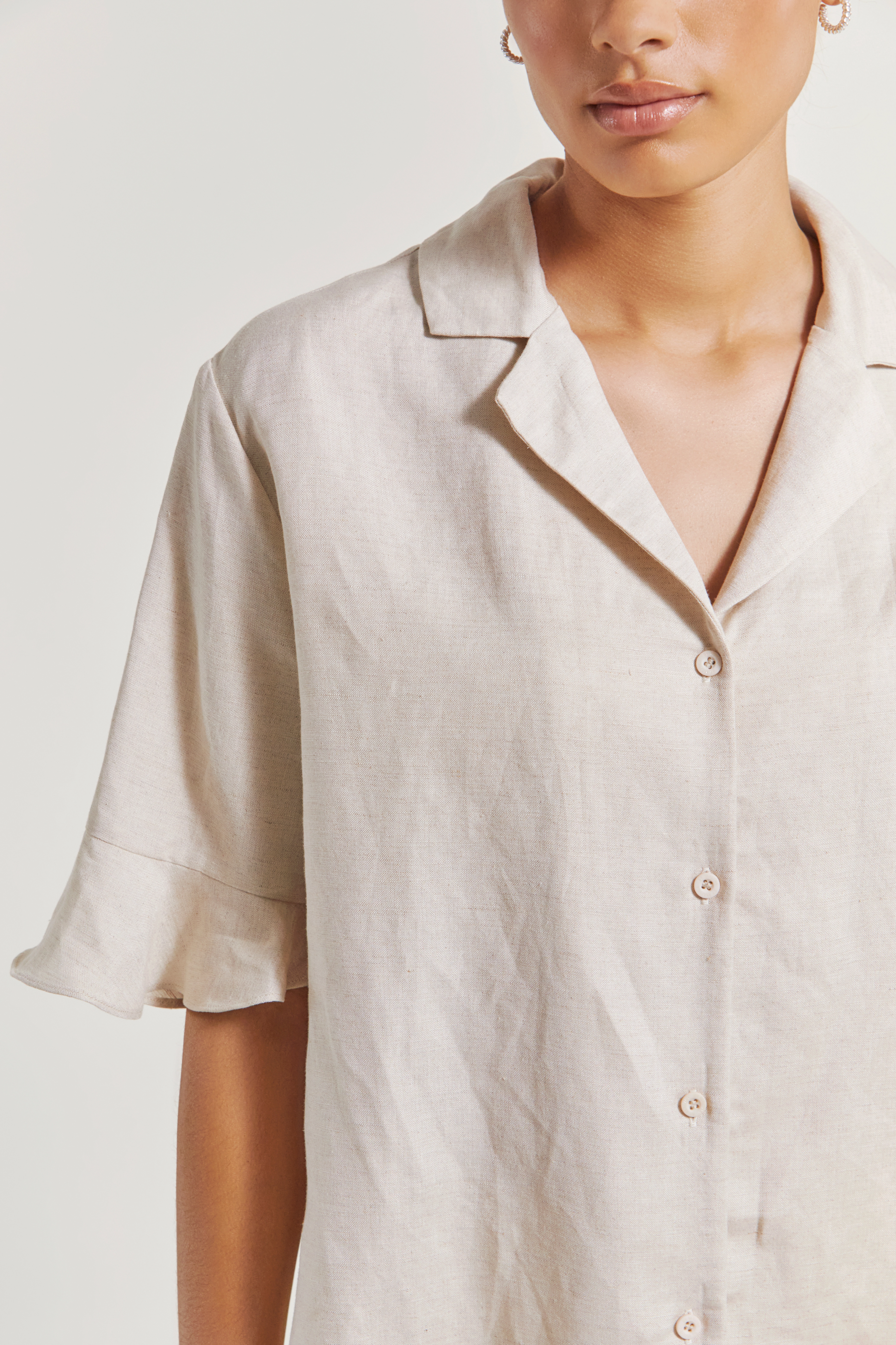 By Malina - Elie shirt - sand - 3