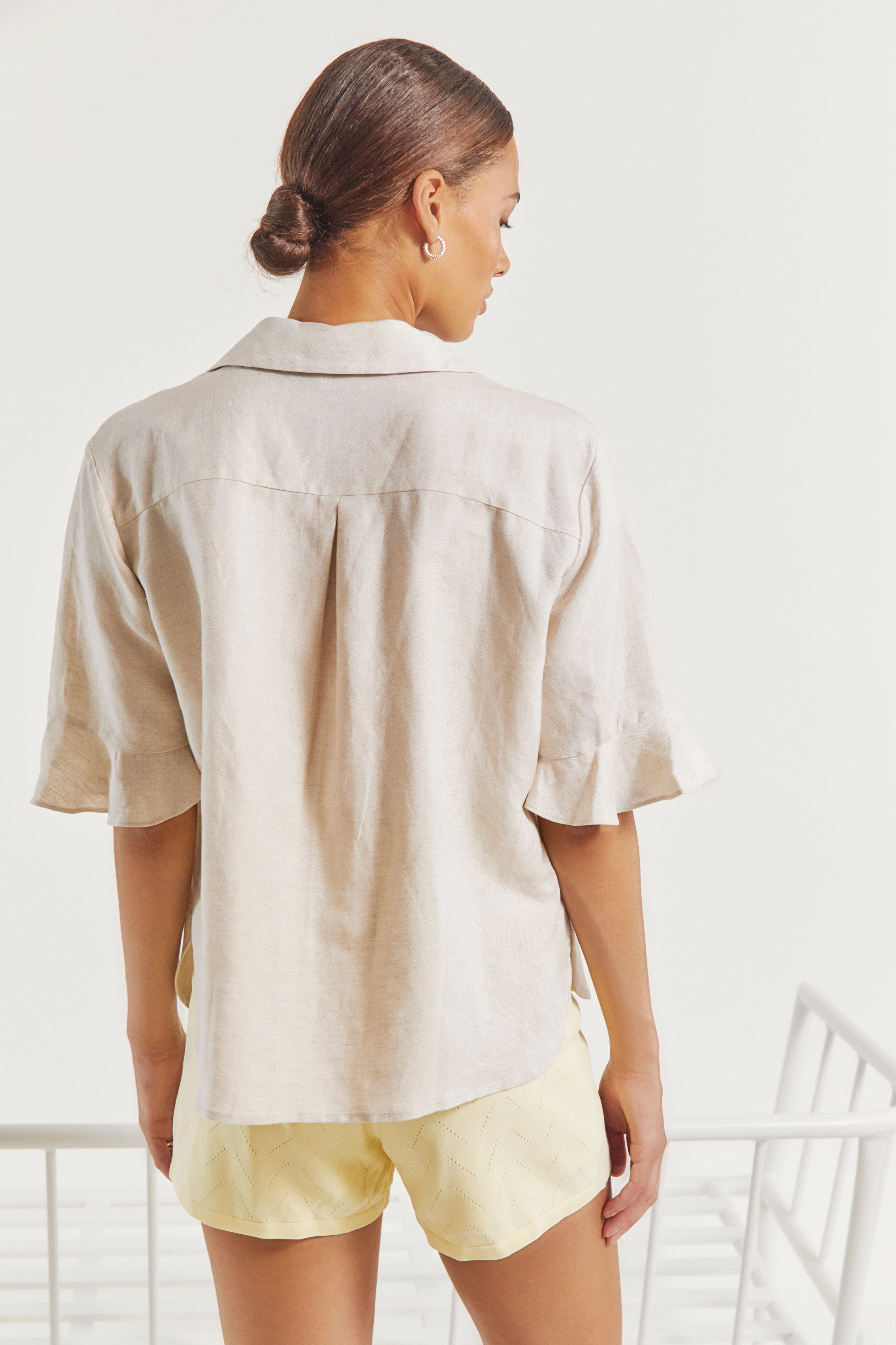 By Malina - Elie shirt - sand - 5