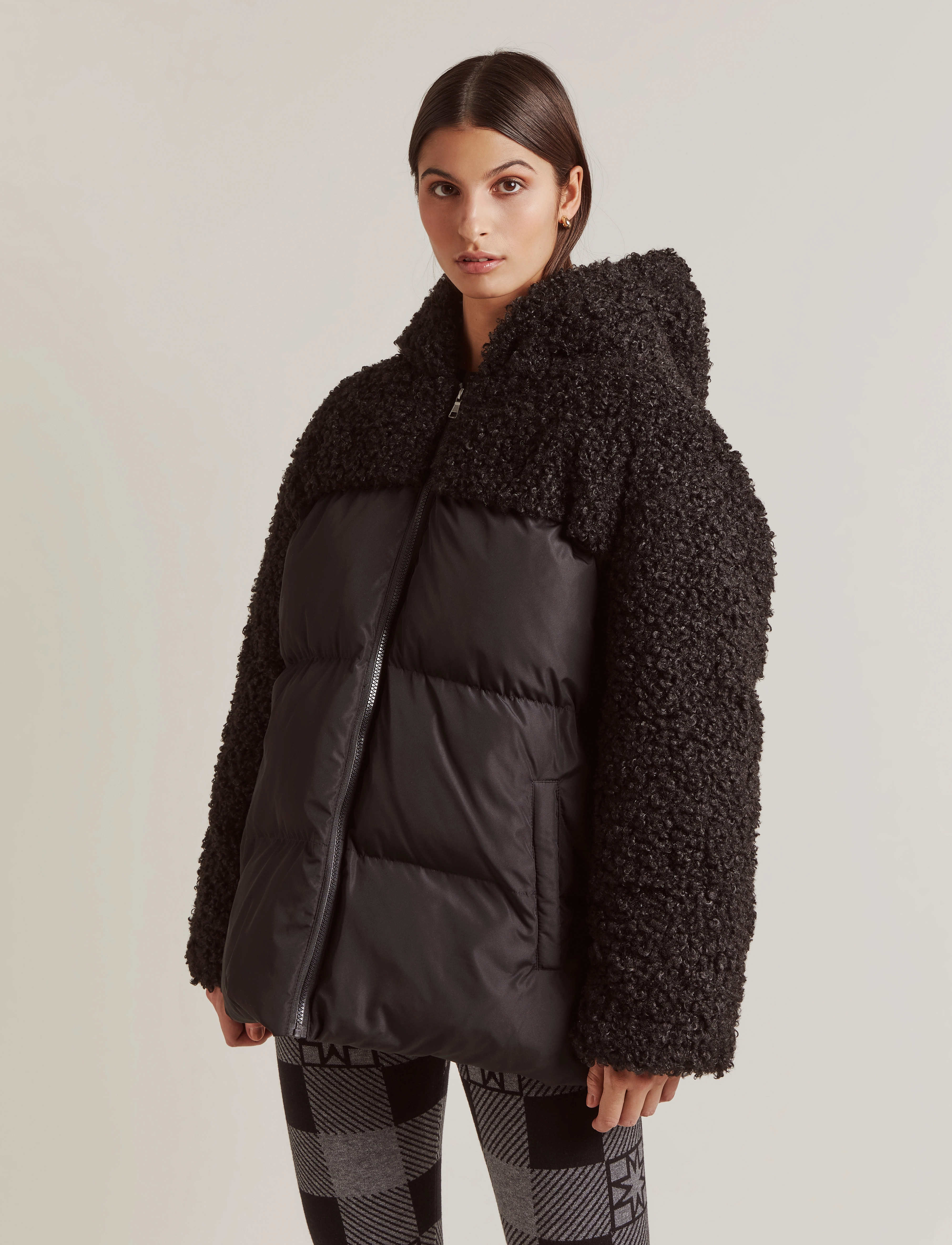 Malina - Luciana Puffer Jacket - black - 2