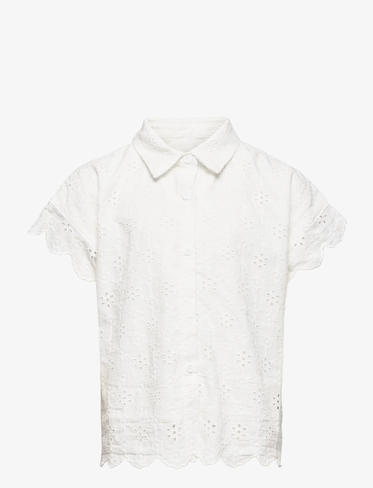 Malina - Mini Millie blouse - kurzärmelige - white - 0