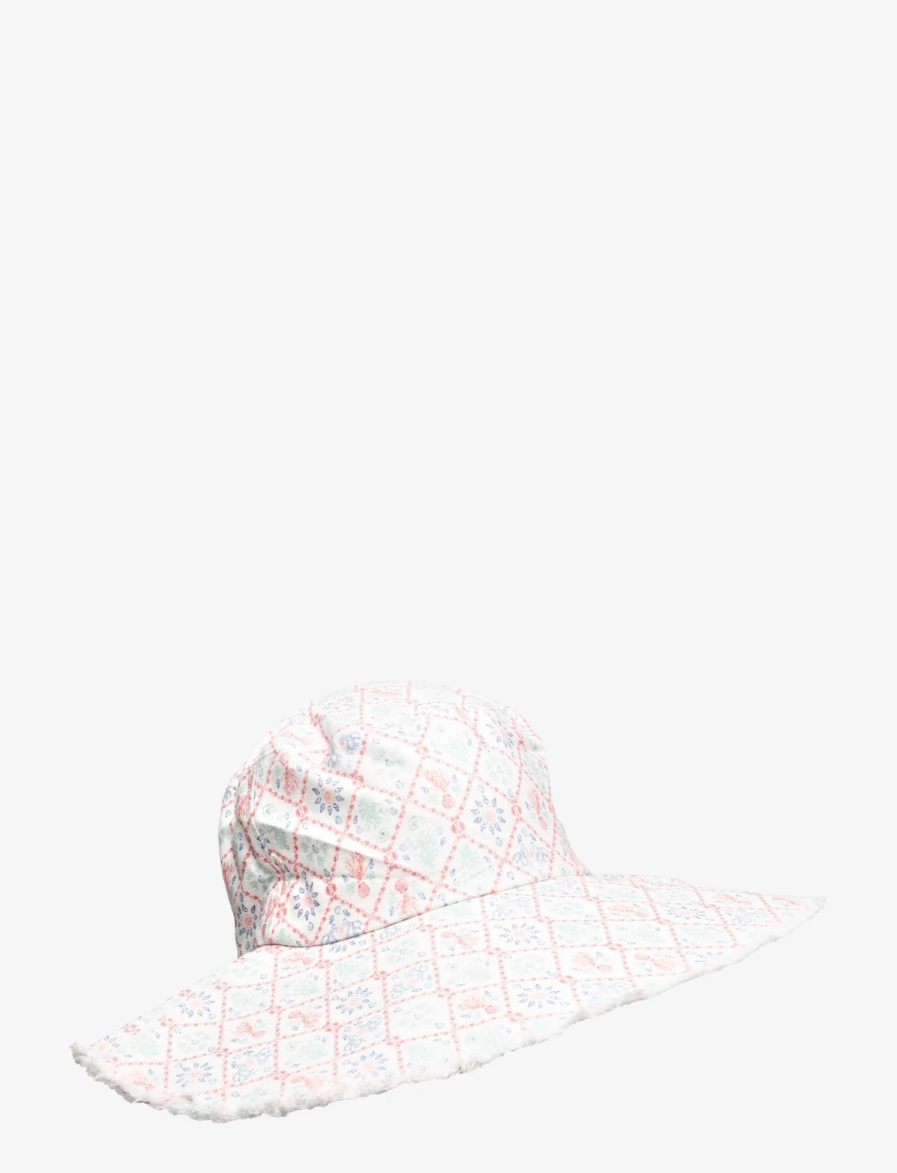 Malina - Ariel sun hat - kibirėlio formos kepurės - capri corals blush - 0