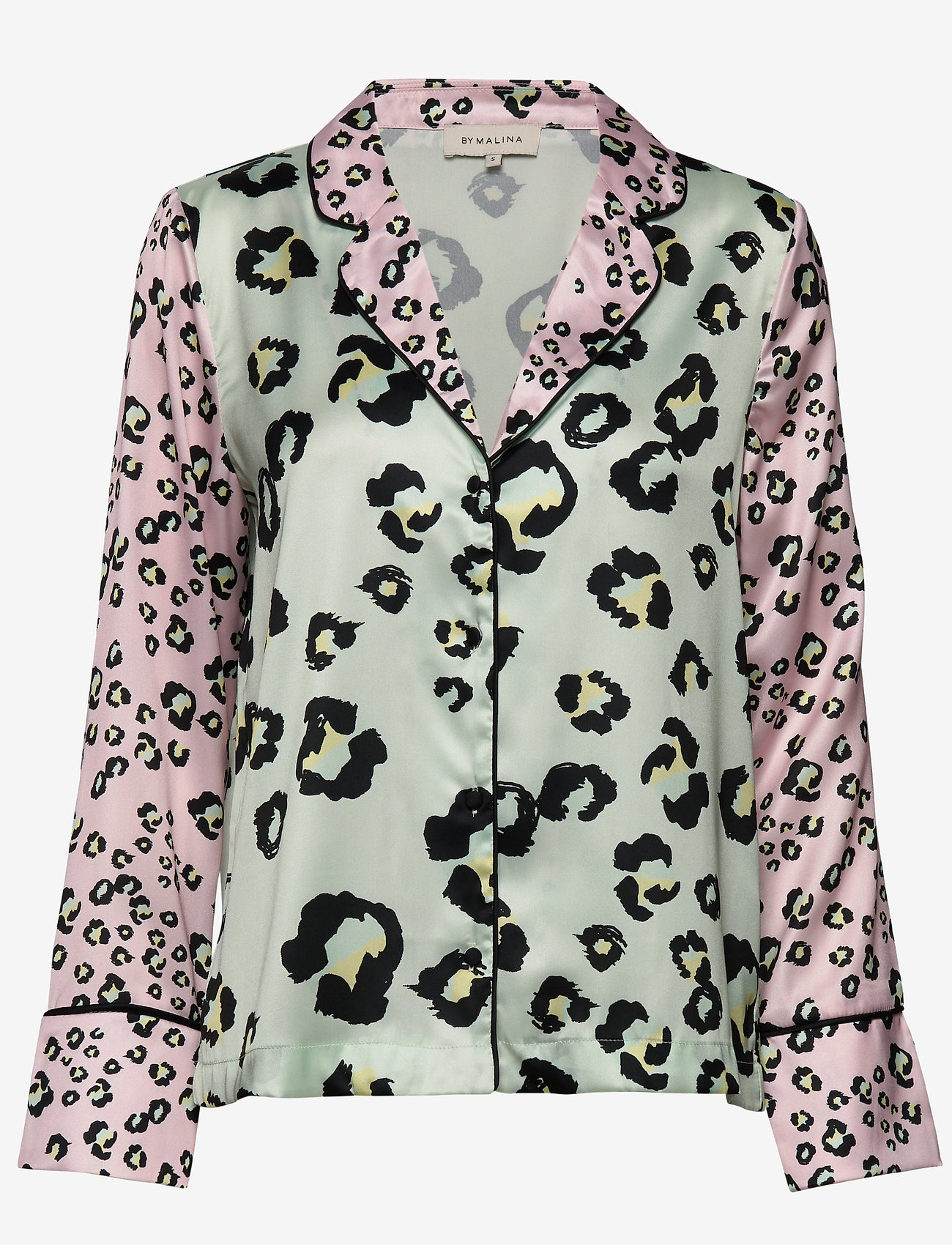 By Malina - Rio shirt - leo aqua pink - 0