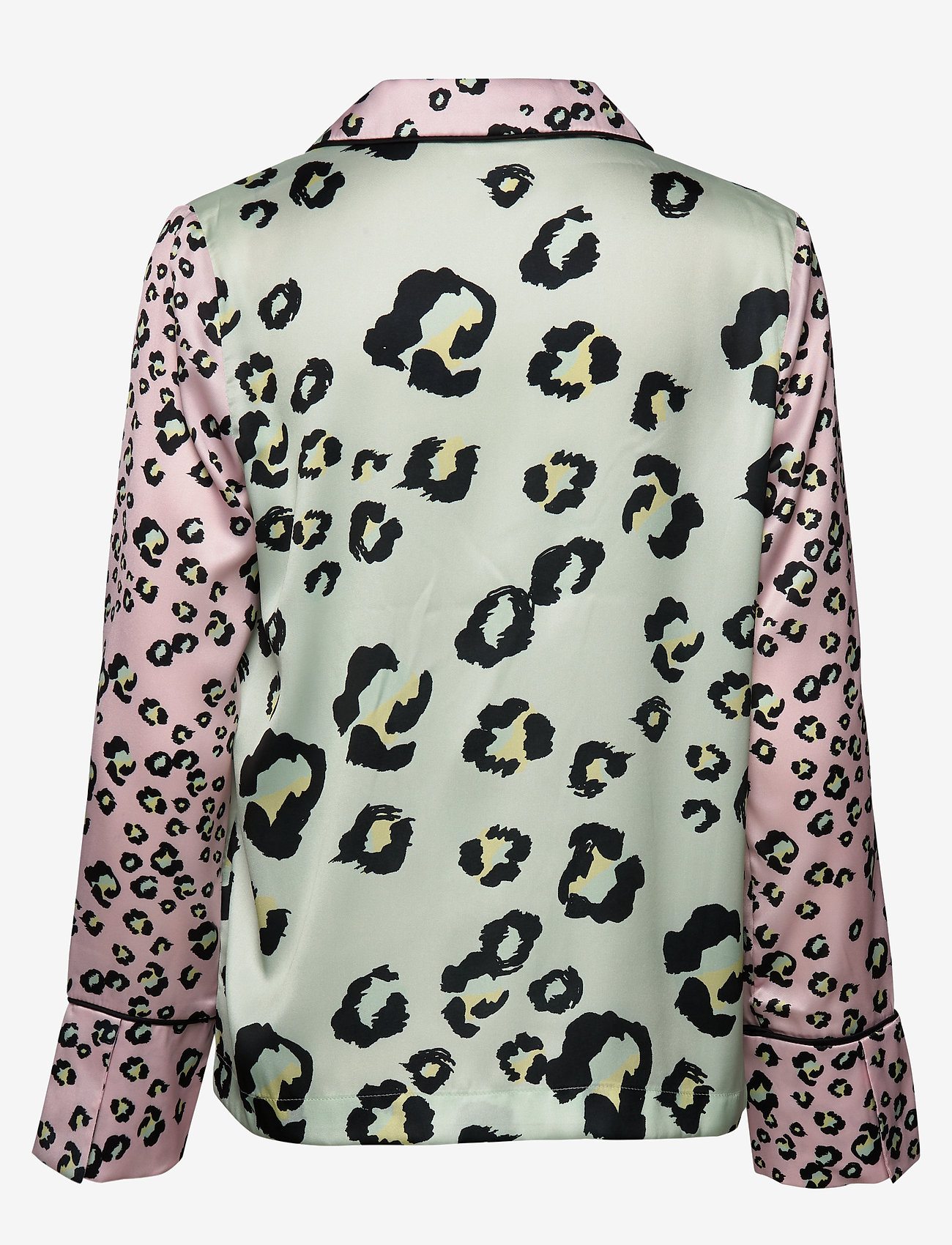 By Malina - Rio shirt - leo aqua pink - 1