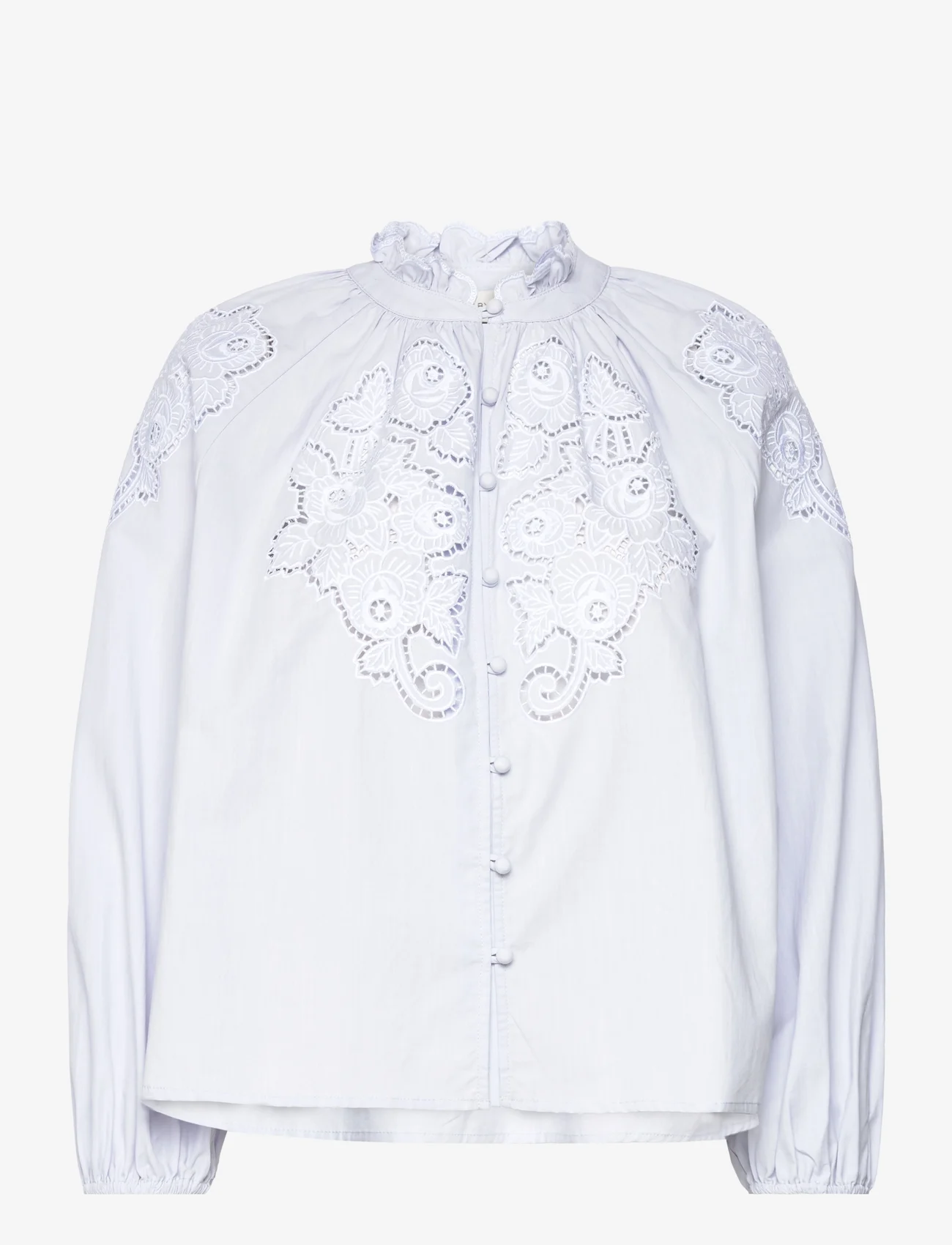 Malina - Margaux shirt - langærmede skjorter - sky blue - 0