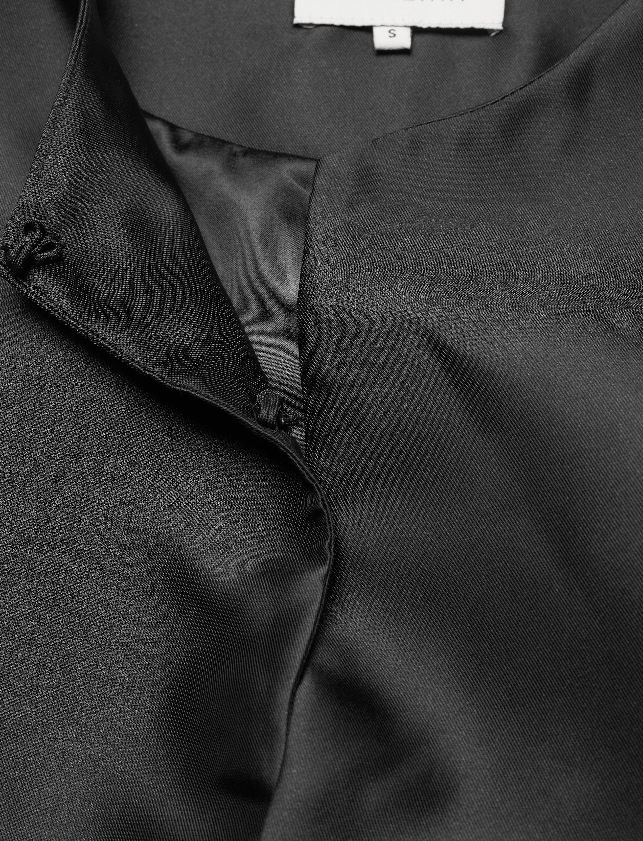 Malina - Cleo Blouse - blūzes ar īsām piedurknēm - black - 5
