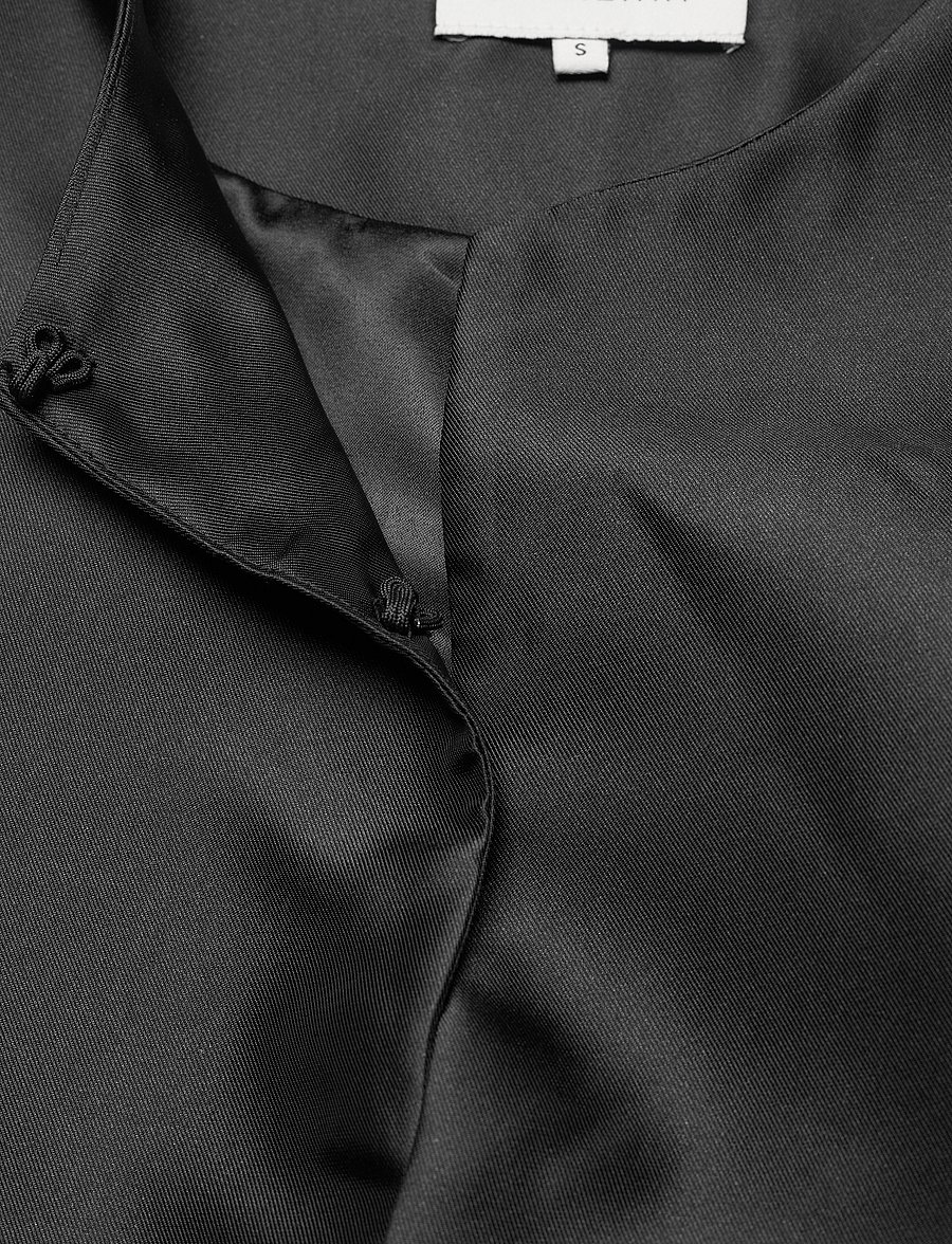Malina - Cleo Blouse - blūzes ar īsām piedurknēm - black - 5