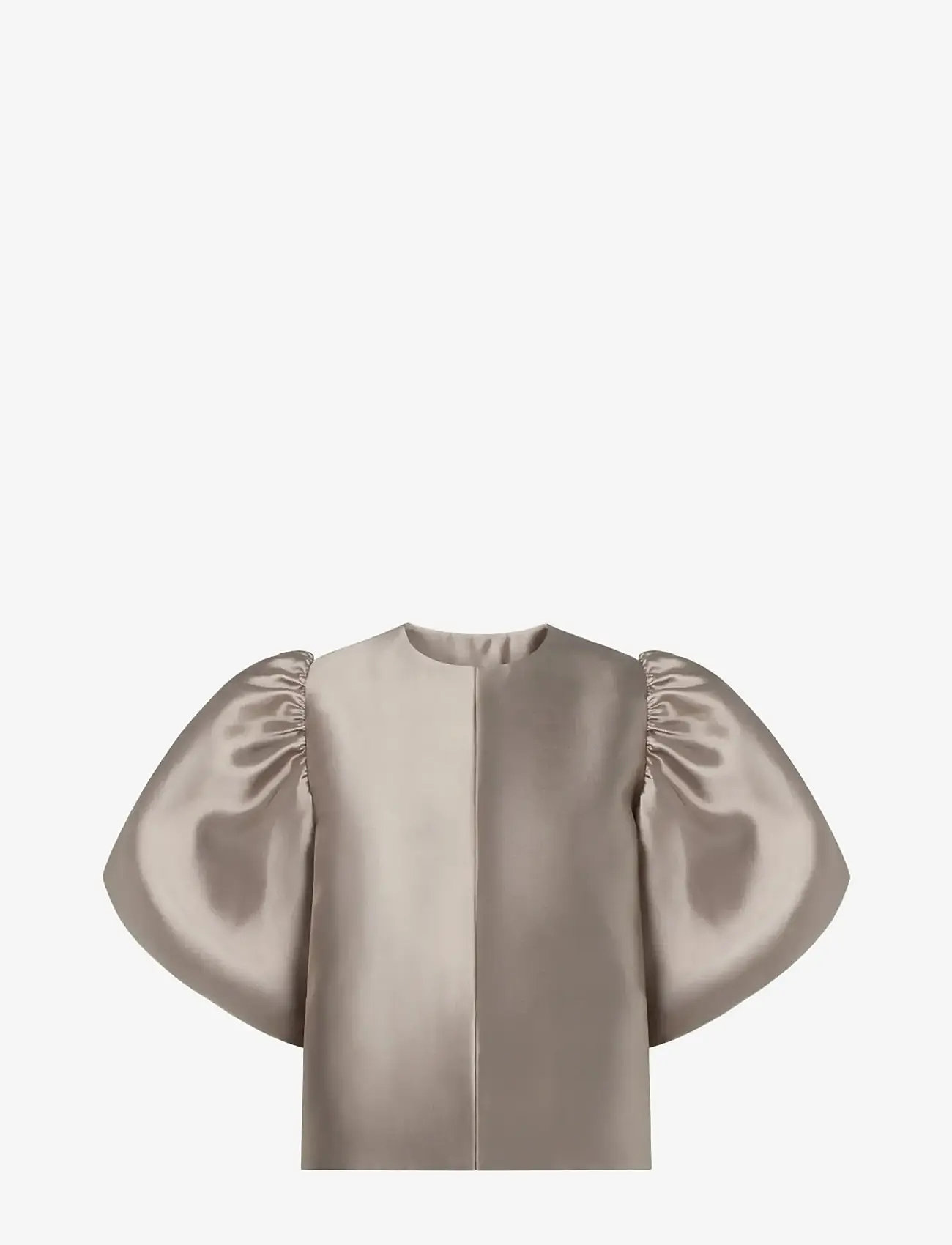 Malina - Cleo Blouse - kurzämlige blusen - graphite - 1