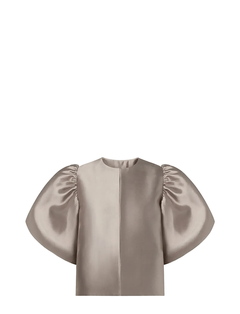 Malina - Cleo Blouse - kurzämlige blusen - graphite - 1