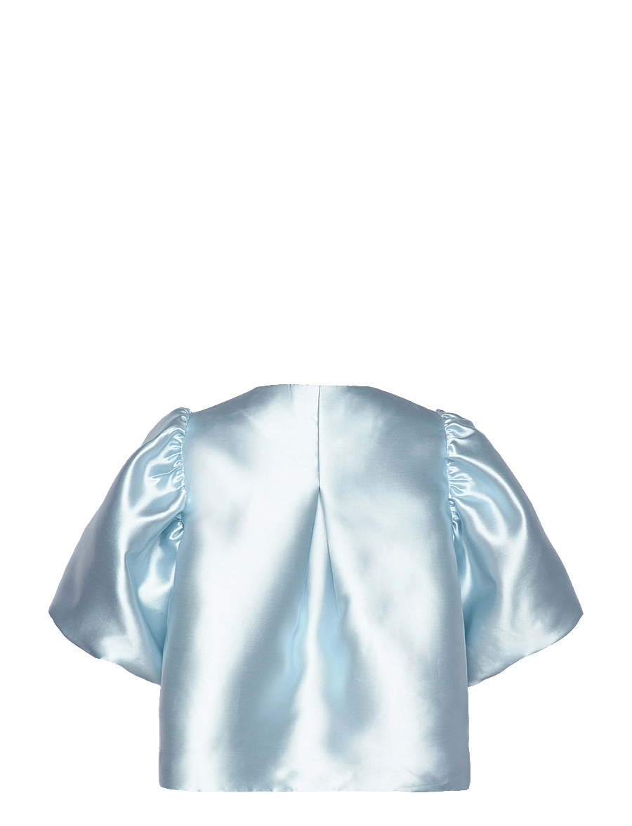 Malina - Cleo Blouse - lühikeste varrukatega pluusid - ice blue - 2