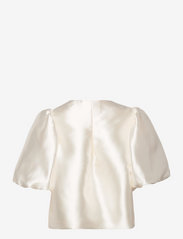 Malina - Cleo blouse - lühikeste varrukatega pluusid - ivory - 2