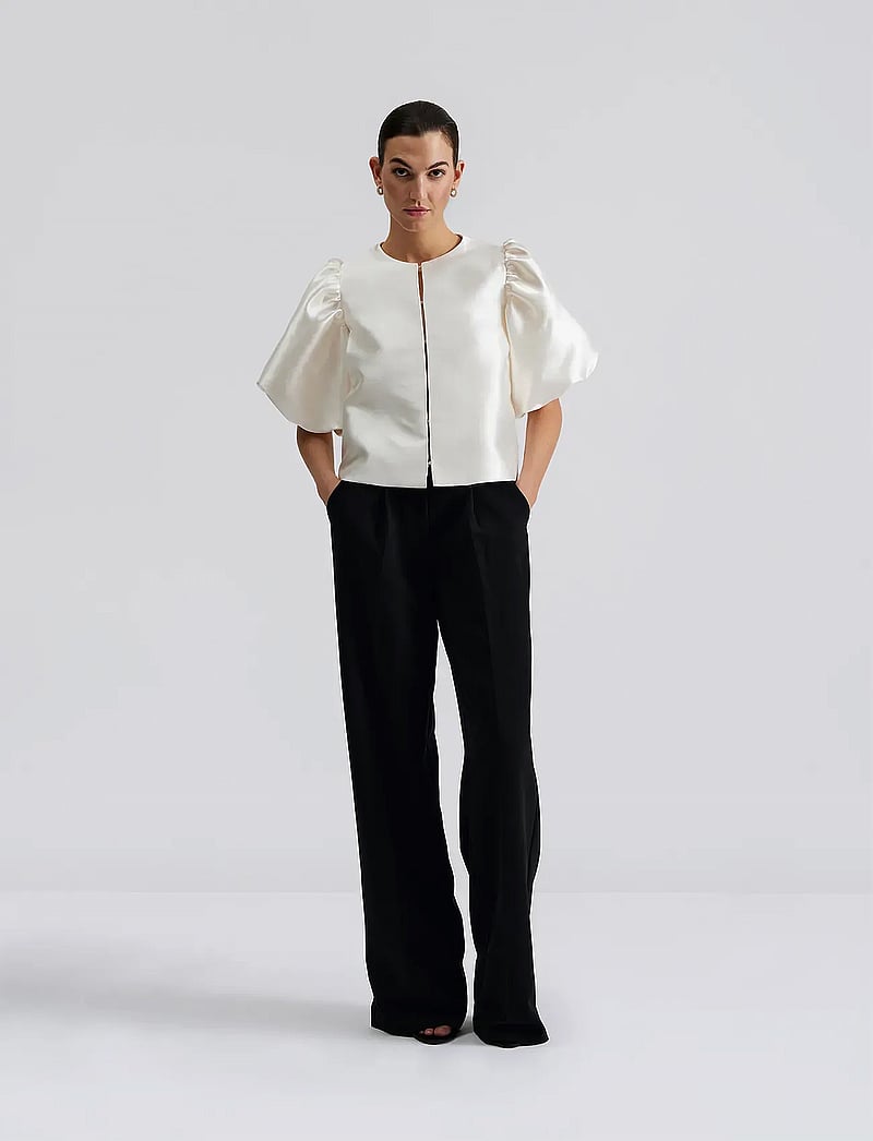 Malina - Cleo Blouse - blouses à manches courtes - ivory - 4