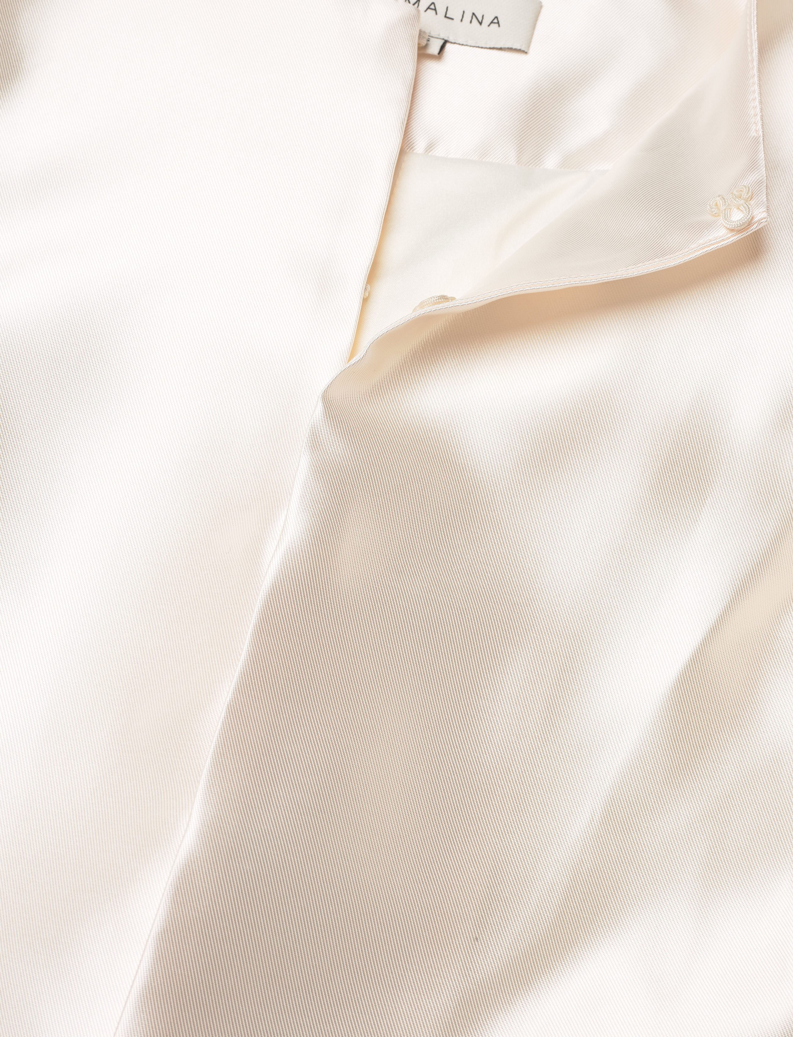 Malina - Cleo Blouse - short-sleeved blouses - ivory - 5