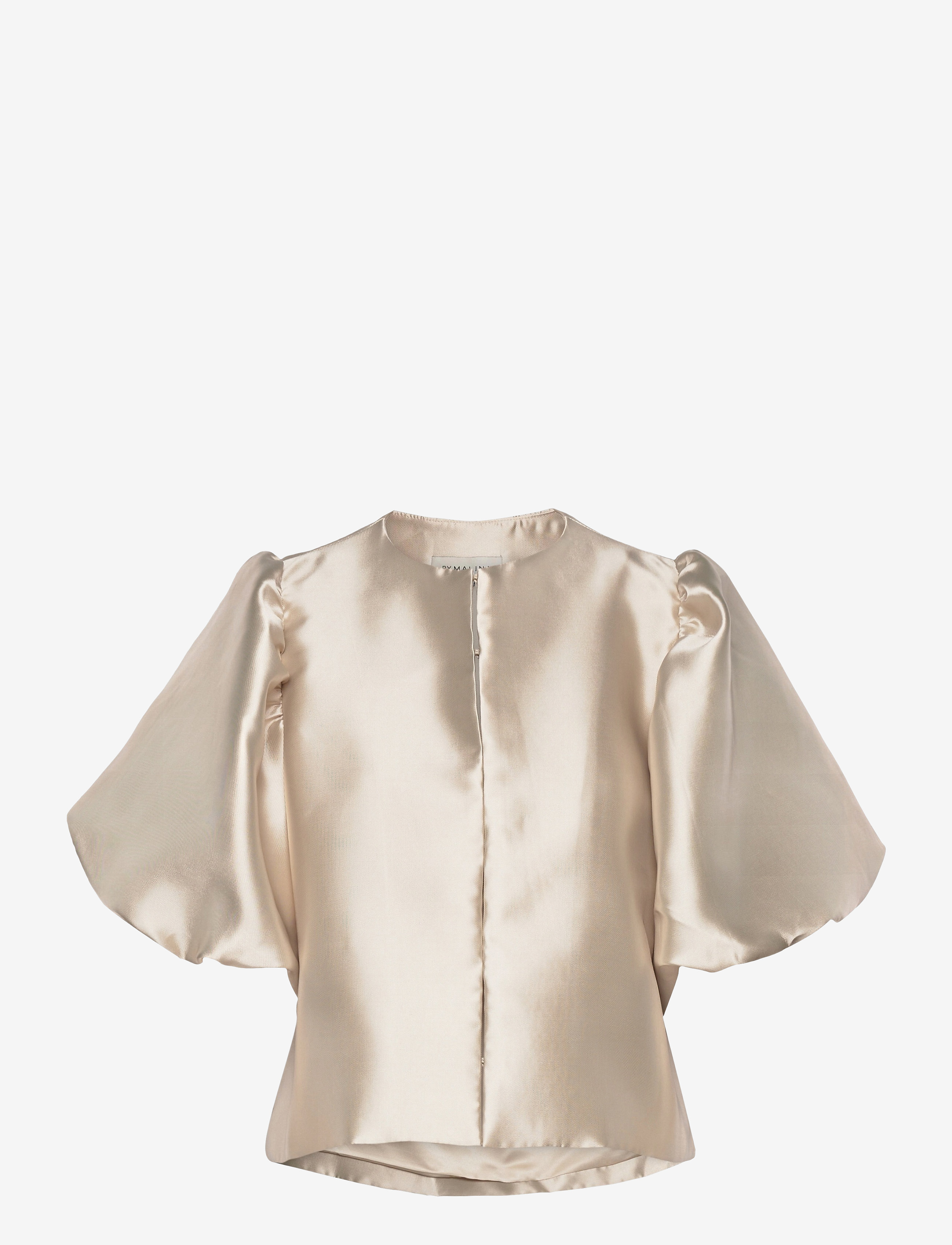 Malina Cleo Blouse - Kortærmede bluser - SOFT BEIGE / beige