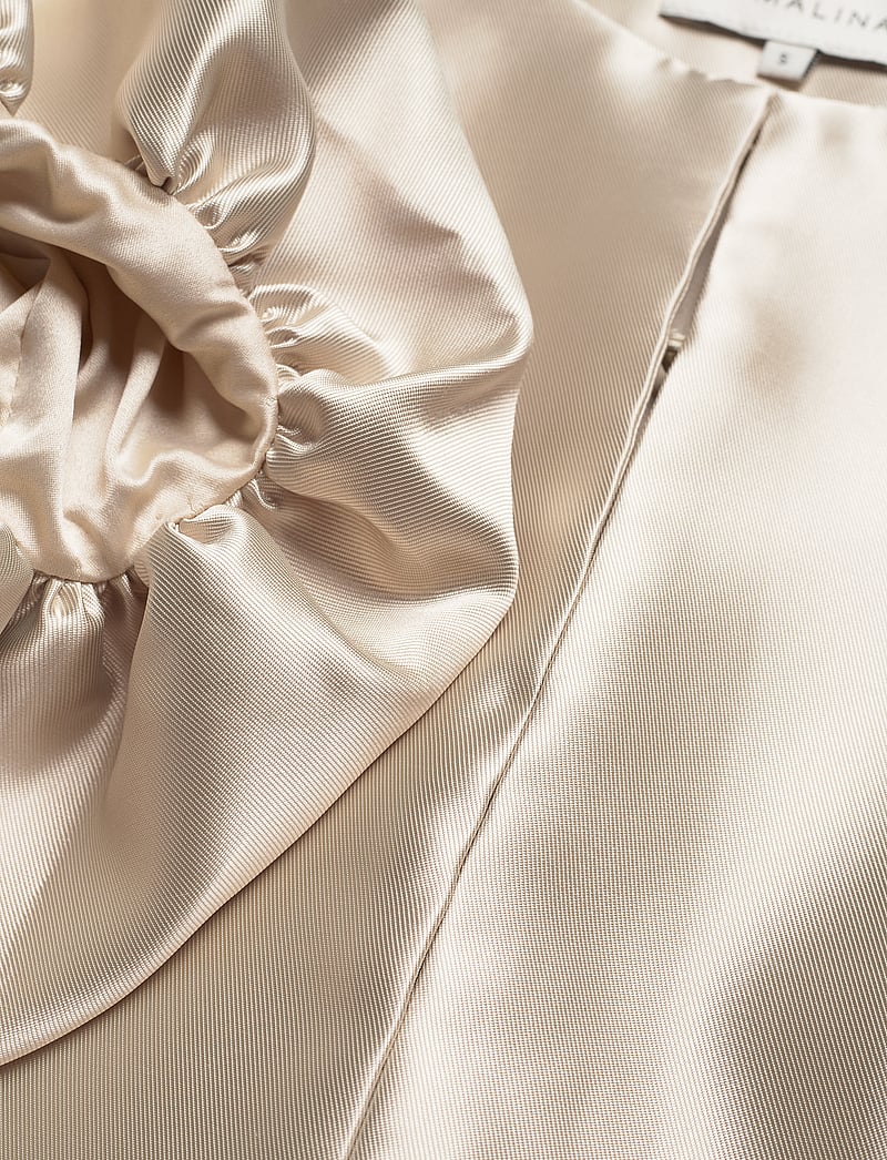 Malina - Cleo Blouse - kortærmede bluser - soft beige - 5