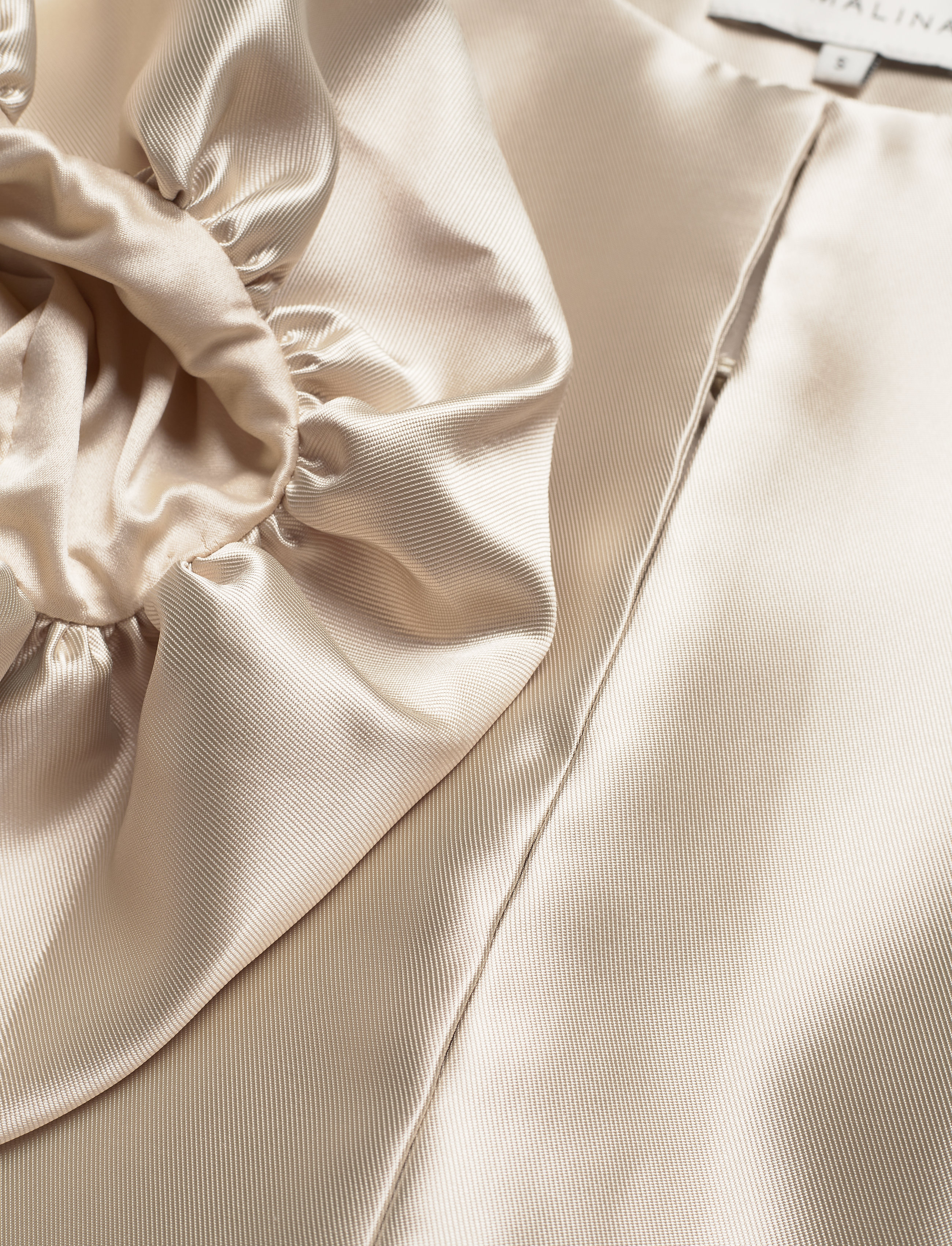 Malina - Cleo Blouse - kortärmade blusar - soft beige - 5