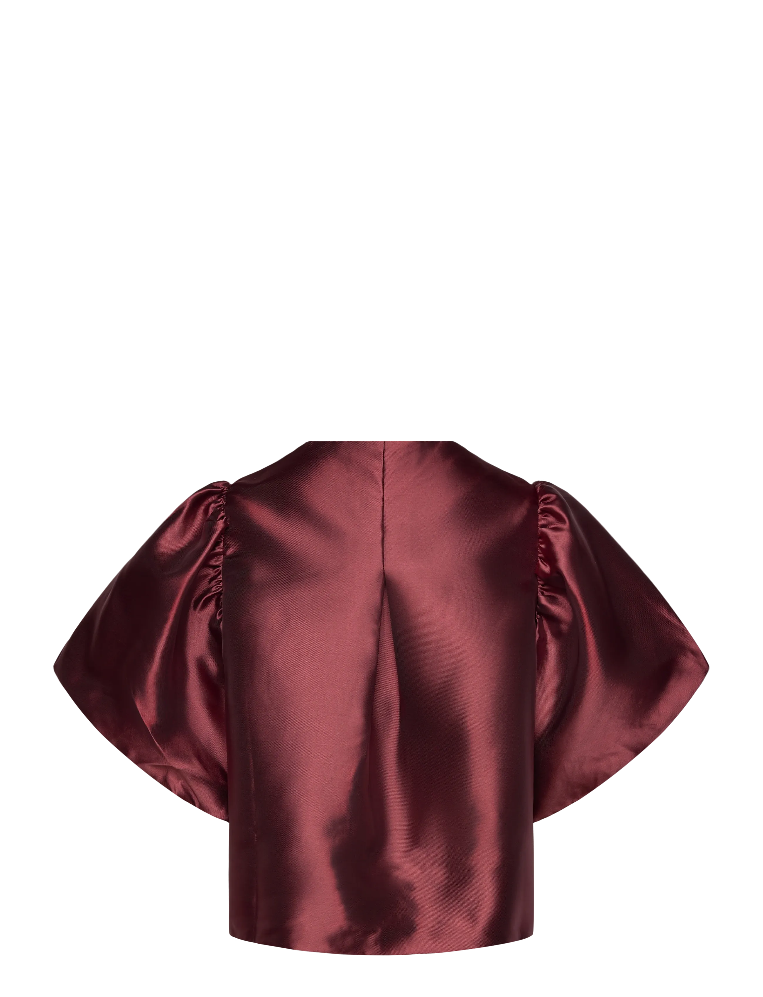 Malina - Cleo Blouse - kurzämlige blusen - wine - 2