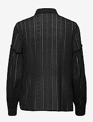 Malina - Juno blouse - långärmade skjortor - black - 1