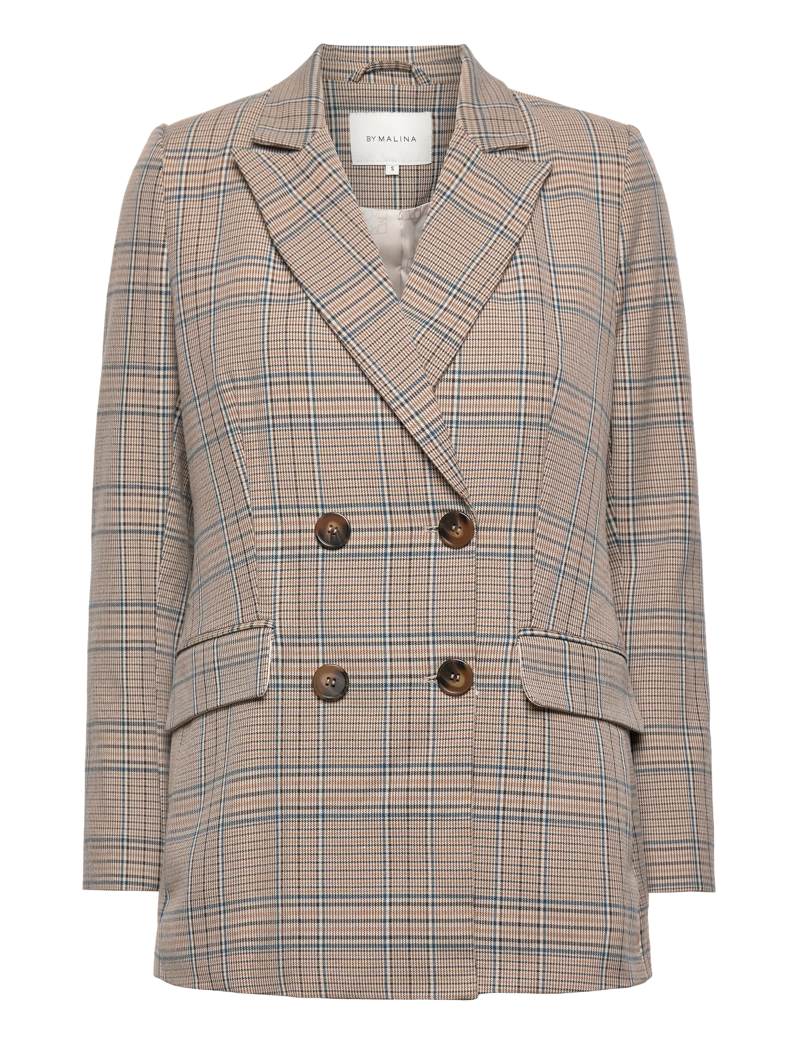 Malina - Sandy blazer - beige check - 0