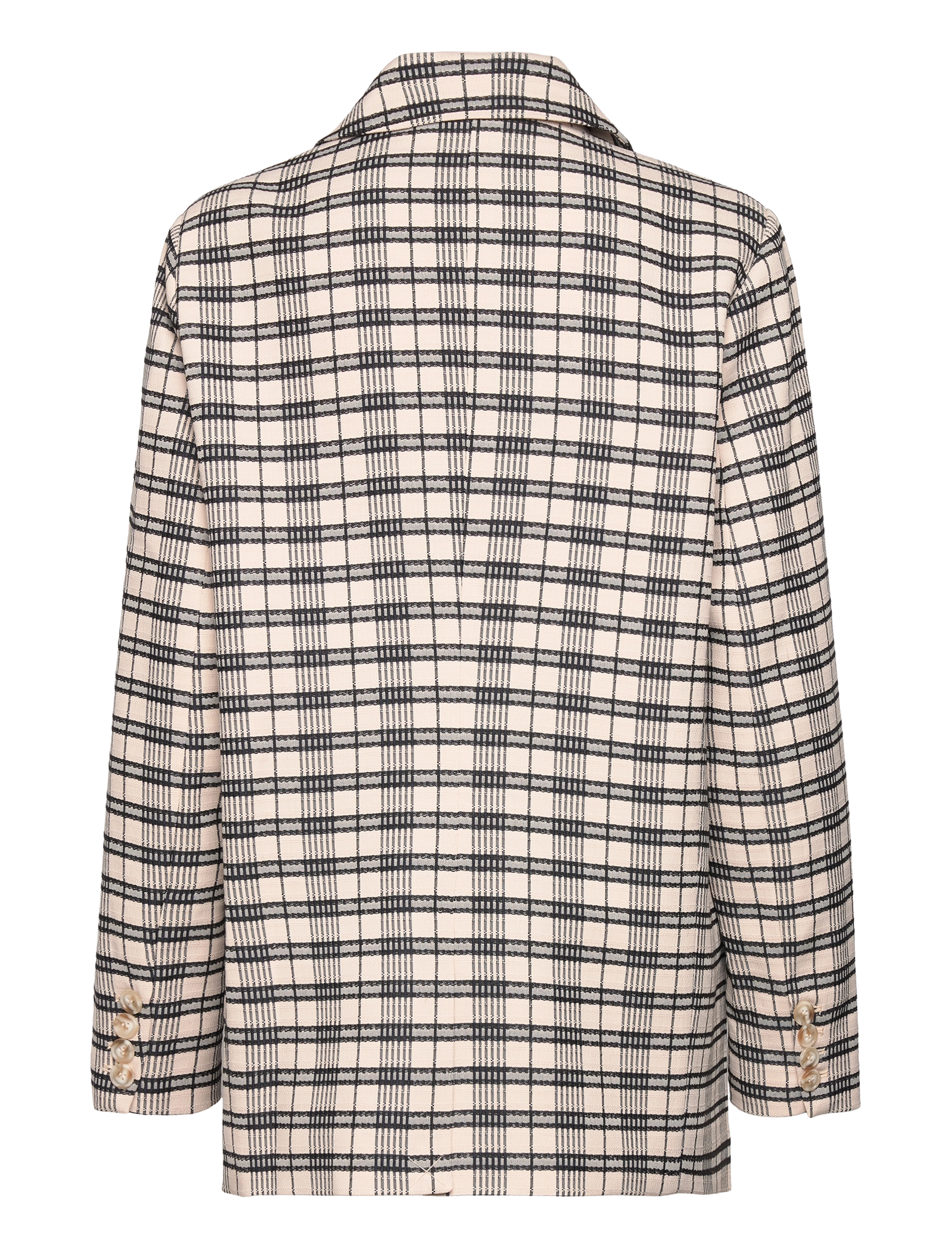 Malina - Vera single breasted blazer - blackcheck - 1