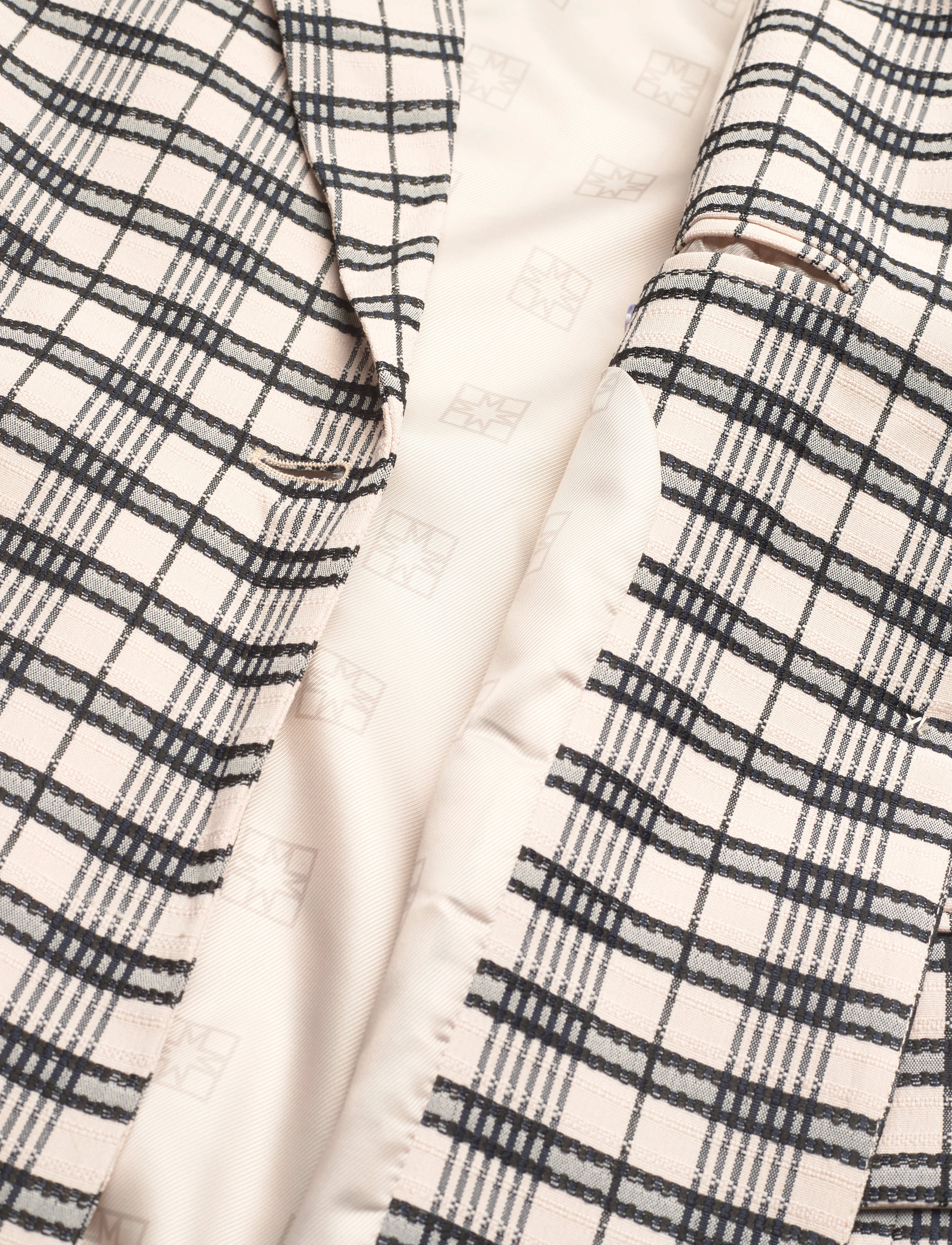 Malina - Vera single breasted blazer - blackcheck - 4