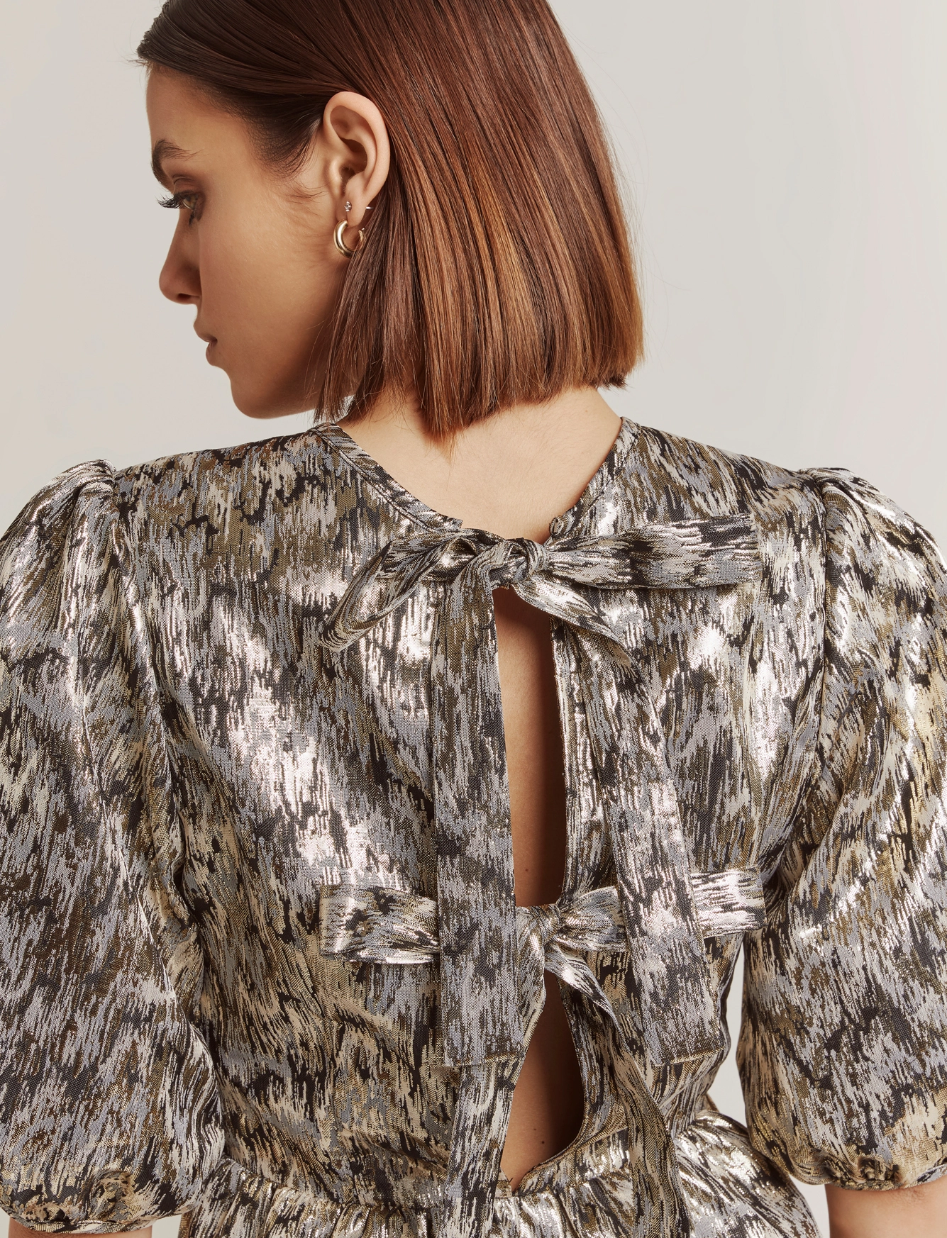 Malina - Wilder blouse - multi metallic - 3