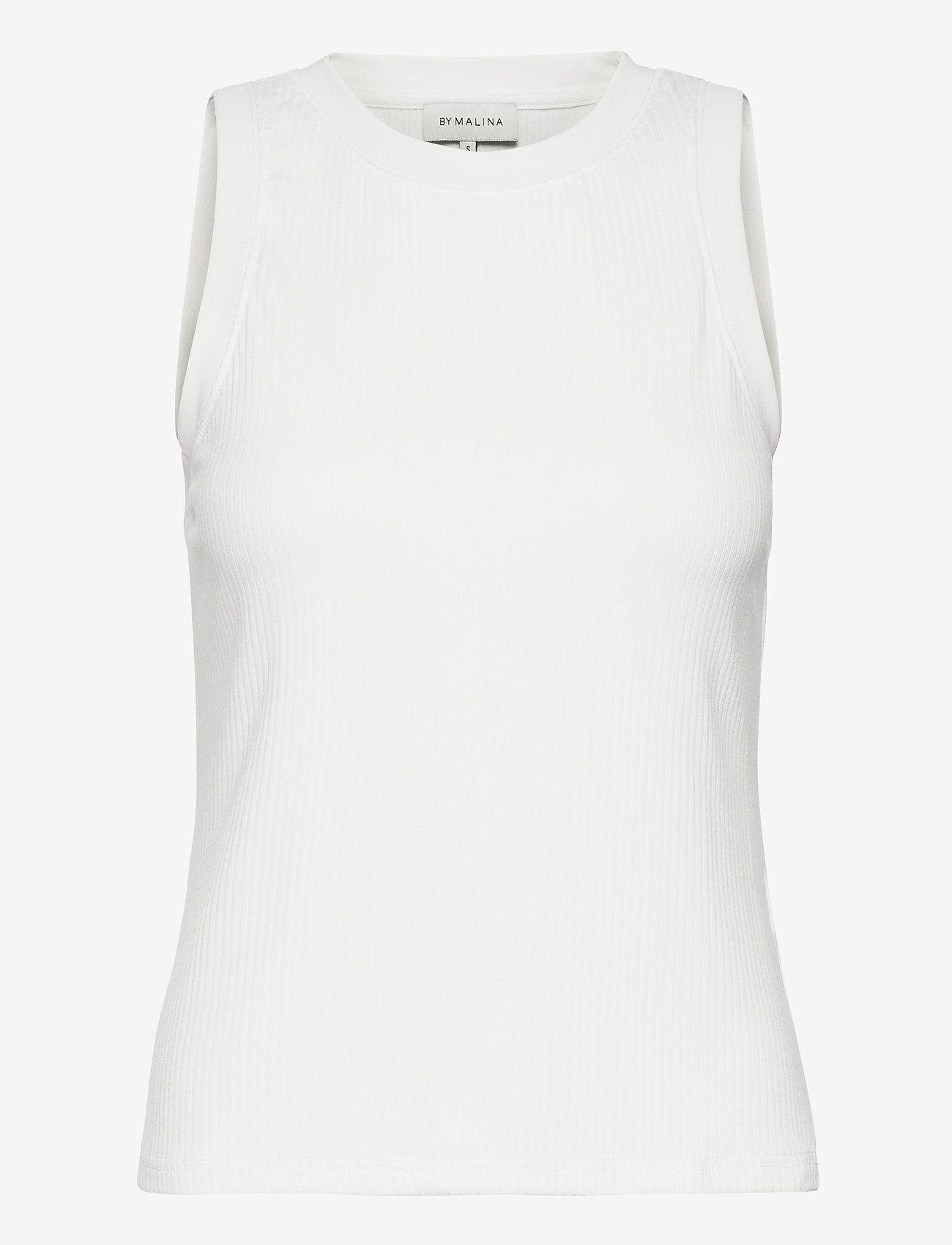 Malina - Naomi top - sleeveless tops - white - 0