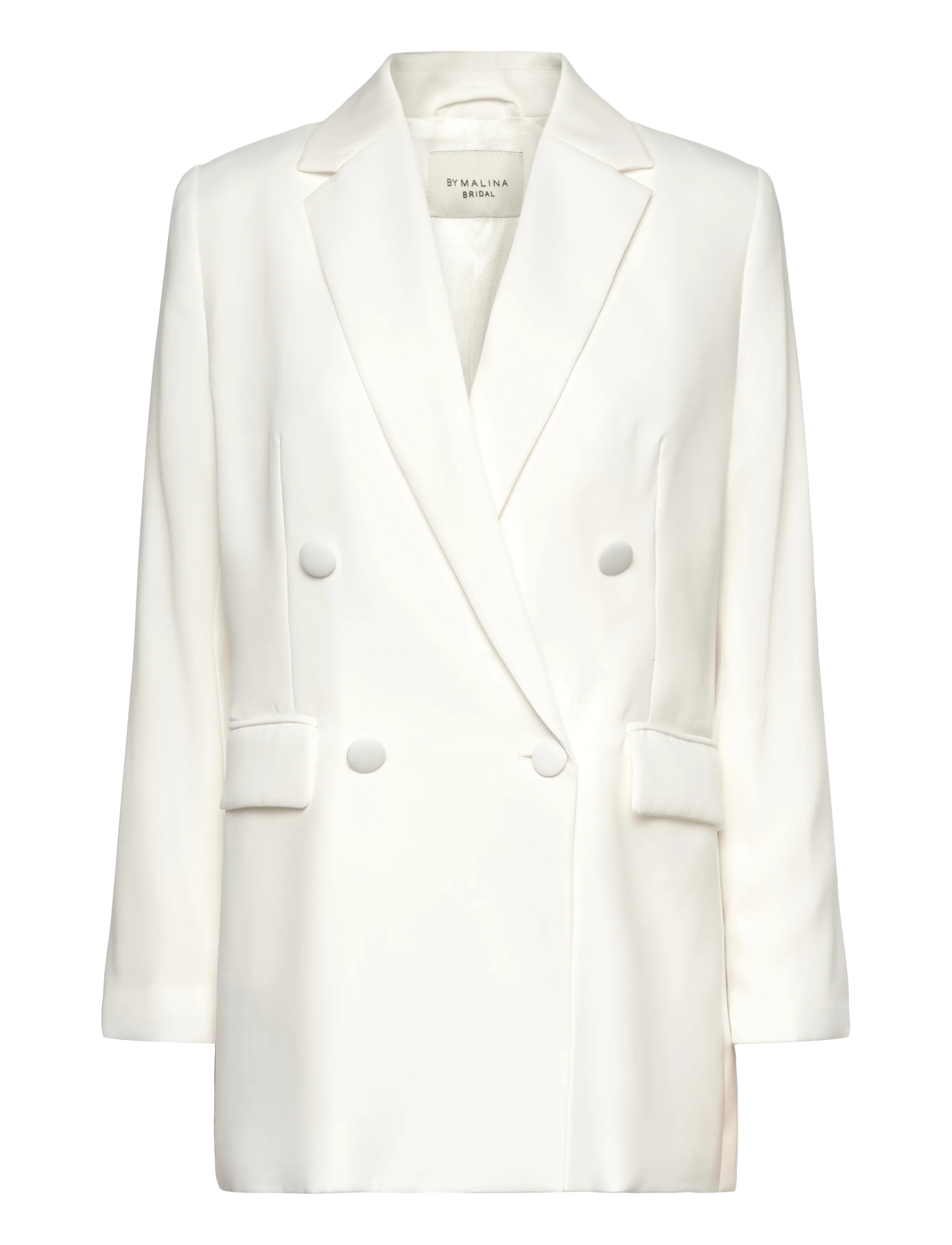 MALINA Disa Tuxedo Blazer Cream - XL - Damen