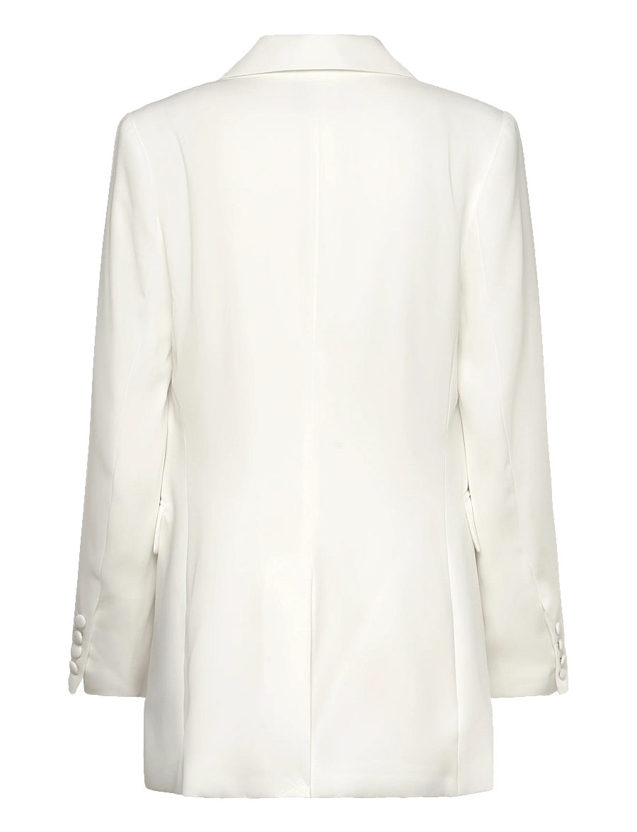 Malina - Disa tuxedo blazer - dubbelknäppta kavajer - ivory - 1