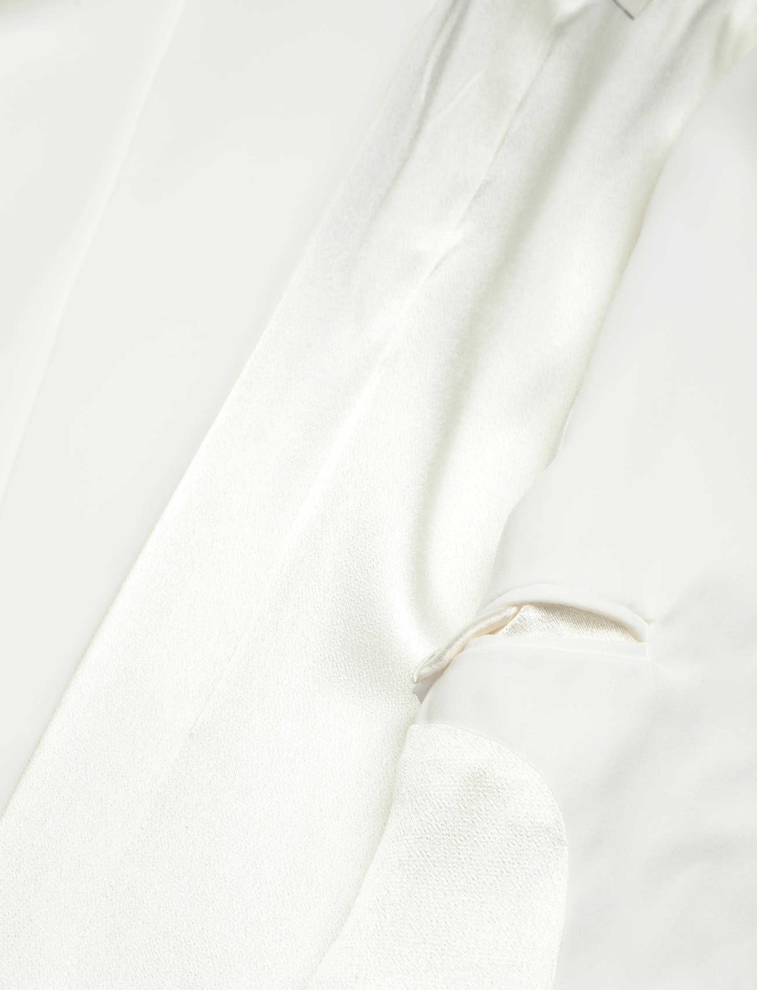 Malina - Disa tuxedo blazer - double breasted blazers - ivory - 4