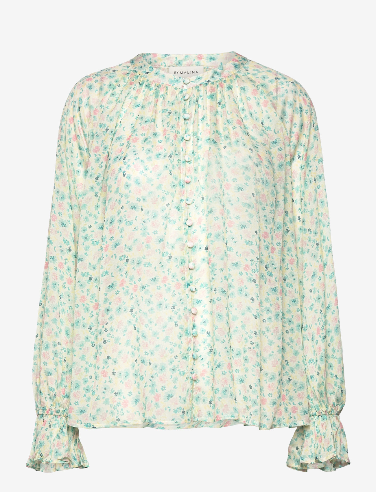 Malina - Celine Blouse - pikkade varrukatega pluusid - ditsy - 1