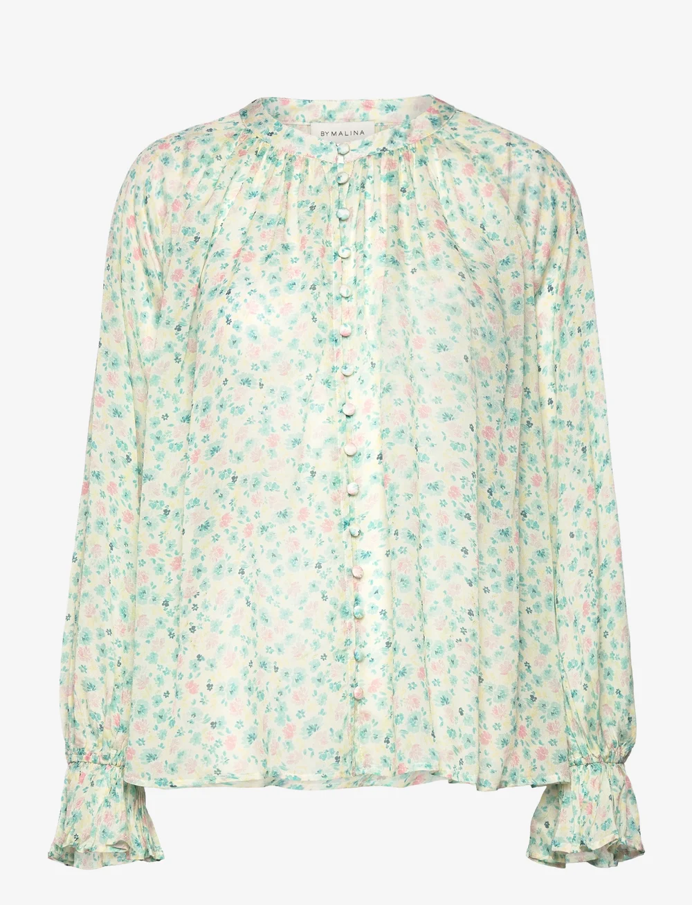 Malina - Celine Blouse - långärmade blusar - ditsy - 1