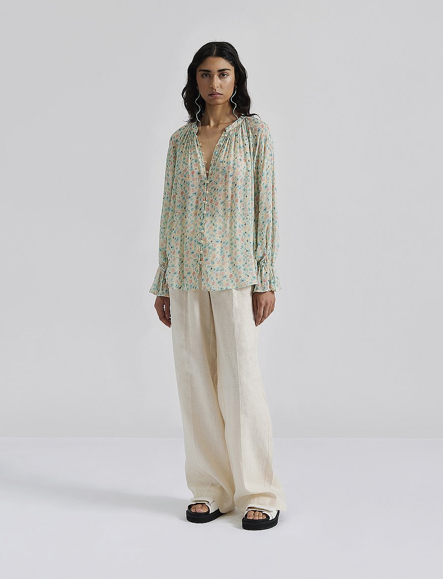 Malina - Celine Blouse - ditsy - 0