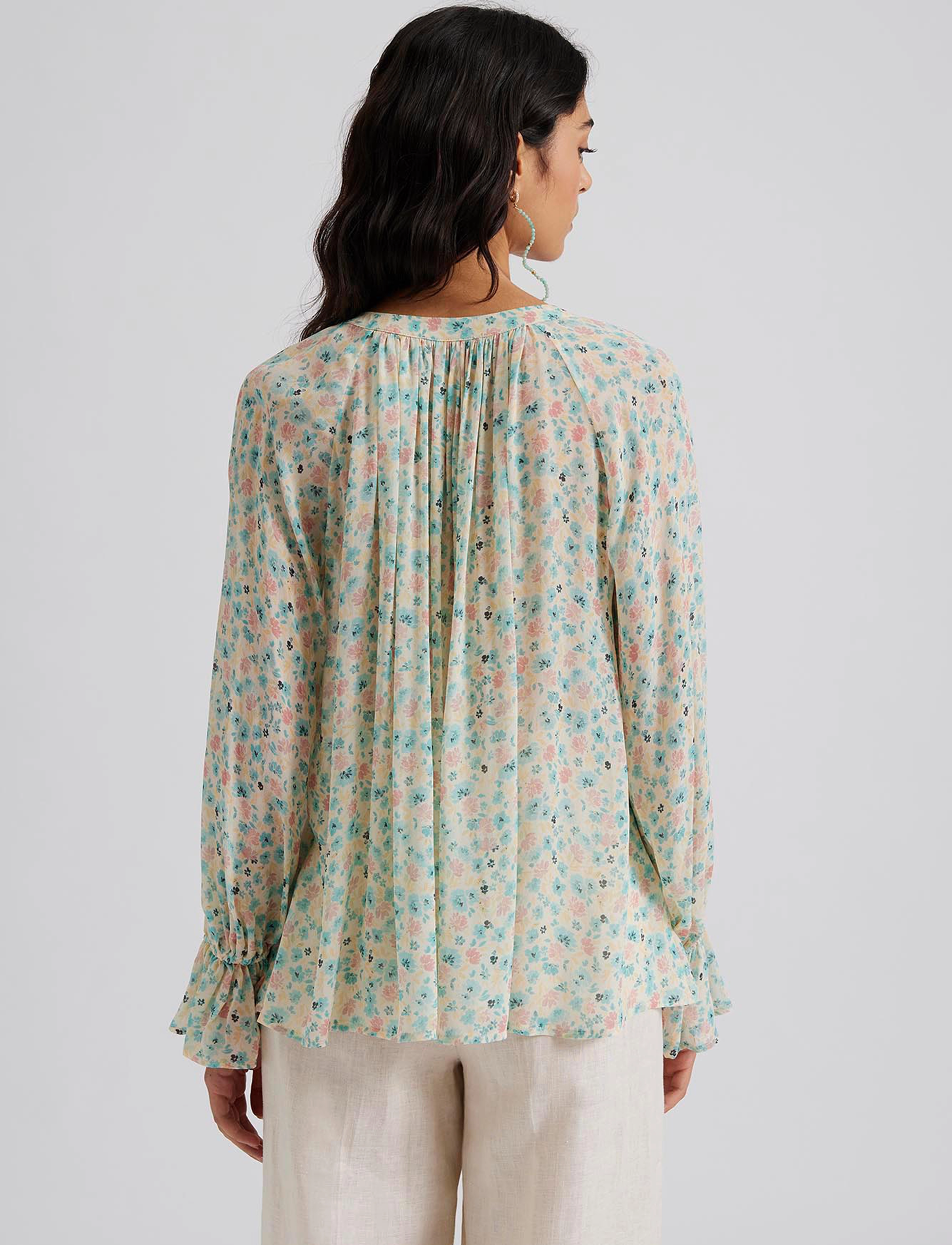 Malina - Celine Blouse - ditsy - 3