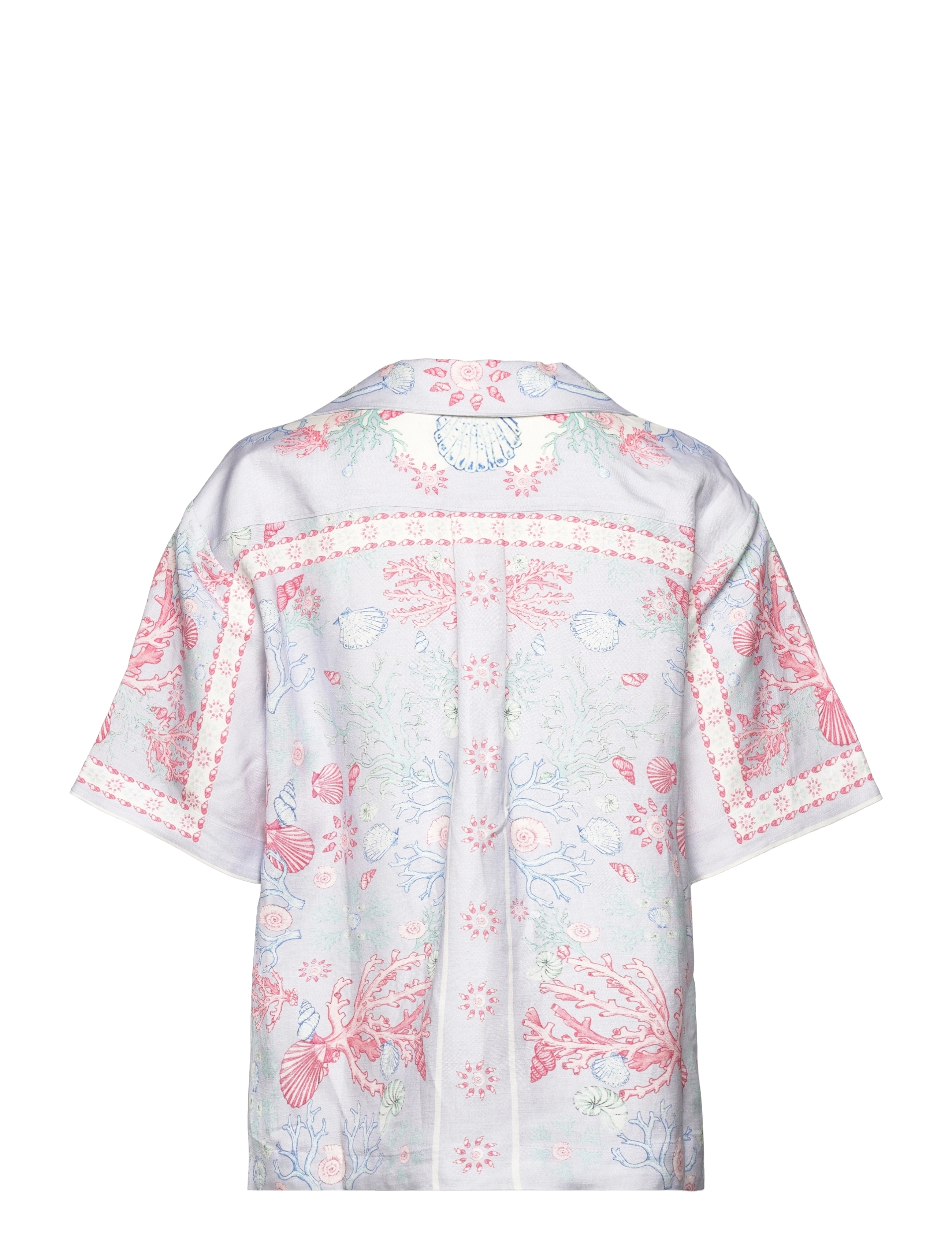 Malina - Maxime shirt - capri corals azure - 1