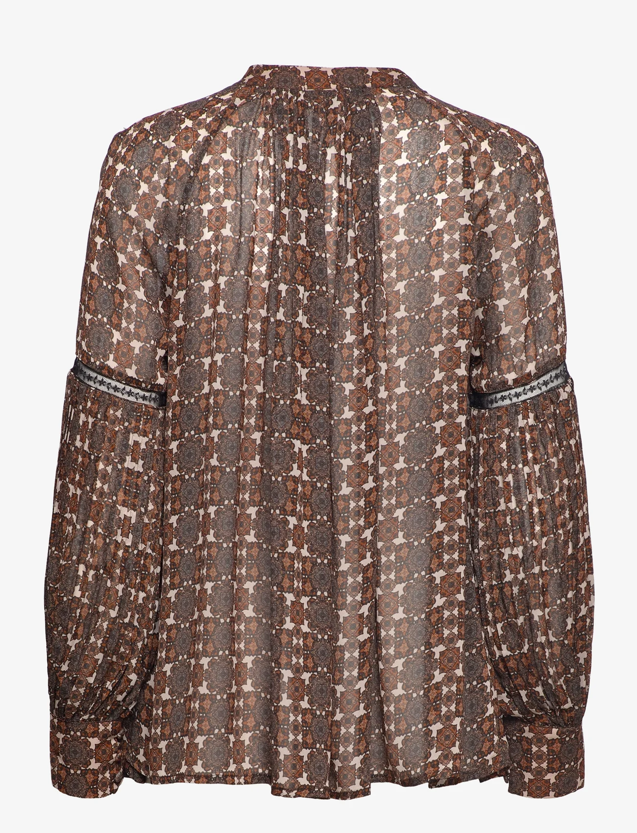 Malina - Antonella Blouse - long-sleeved blouses - fall paisley - 1