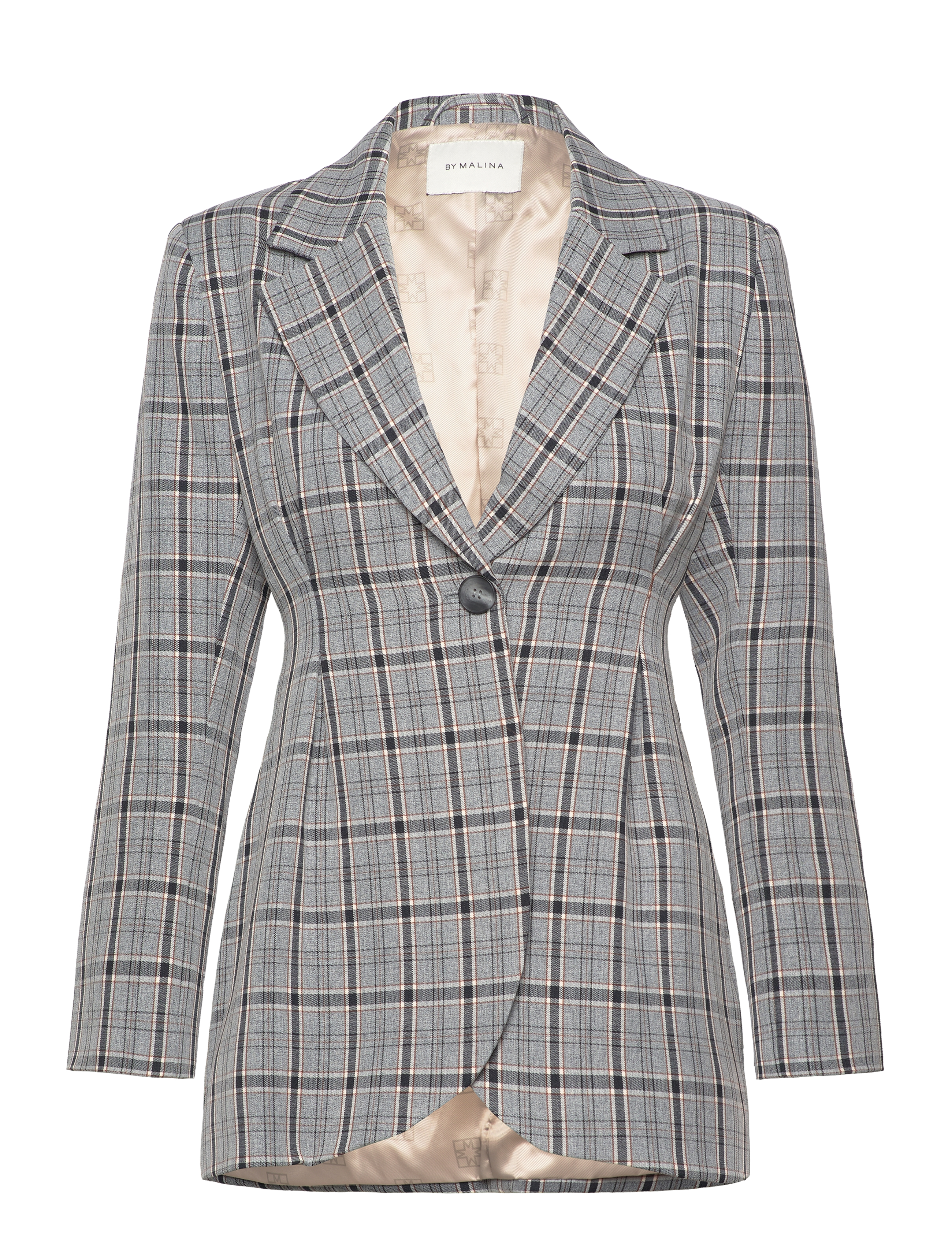 STONE GREY CHECK