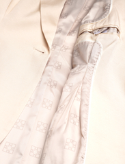 Malina - Clover one-button blazer - odzież imprezowa w cenach outletowych - vanilla - 9